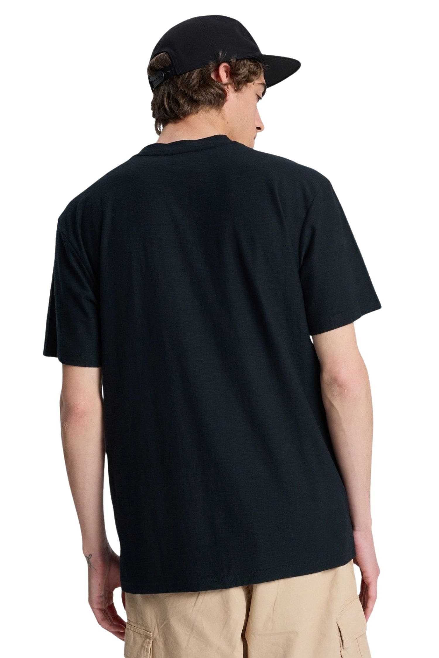 T-shirt Quiksilver Slub Roundneck - KVJ0/Black - men´s