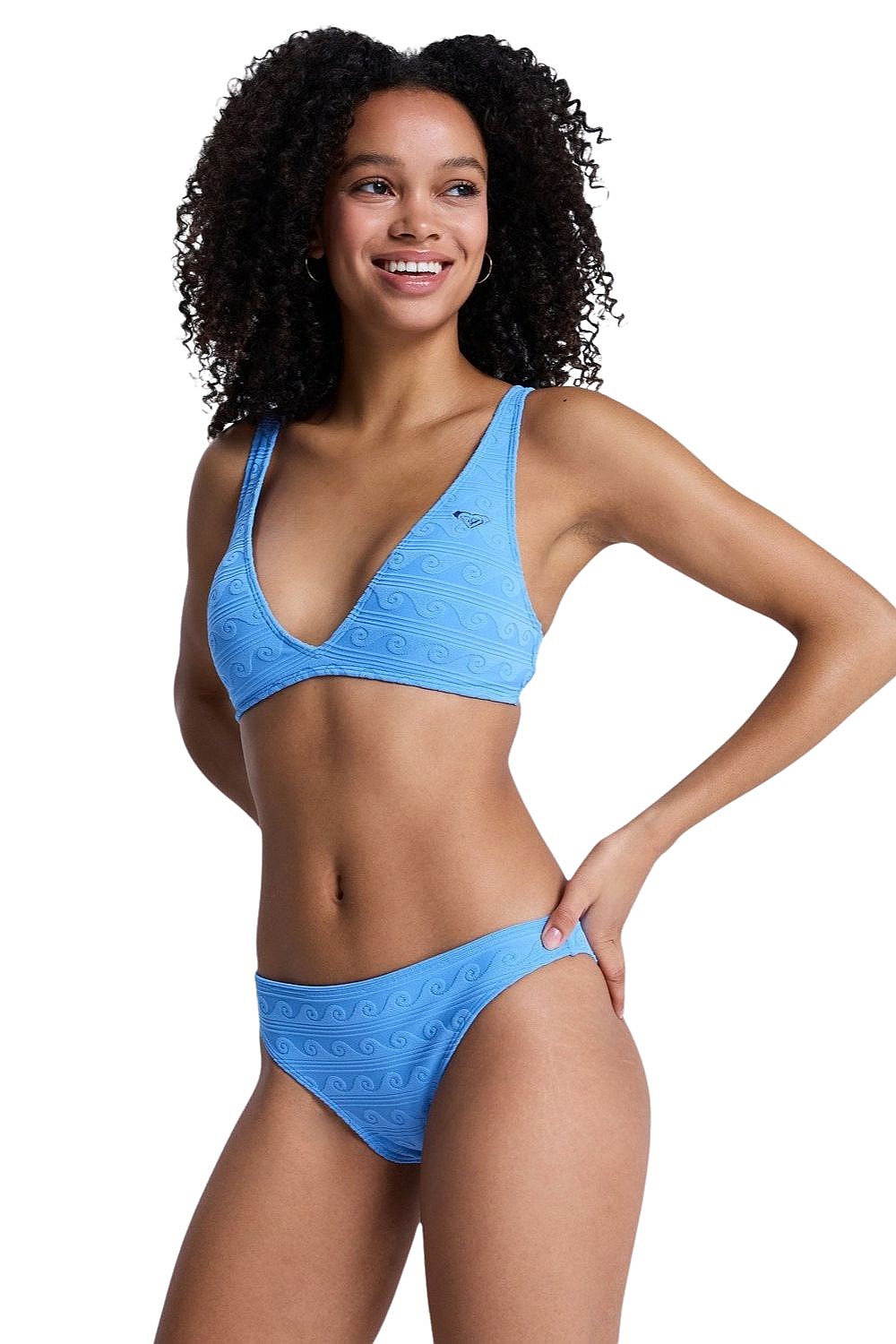 kąpielówki Roxy Paradise Wave Elong Mod - XBBB/Silver Lake Blue Make A Splash - women´s