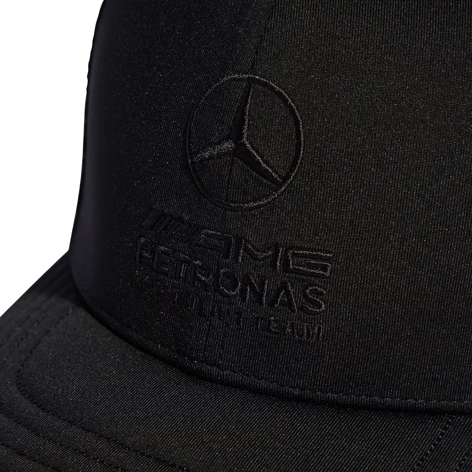 czapka z daszkiem adidas Performance Mercedes AMG Petronas Formula 1 Team Trucker - Black - men´s