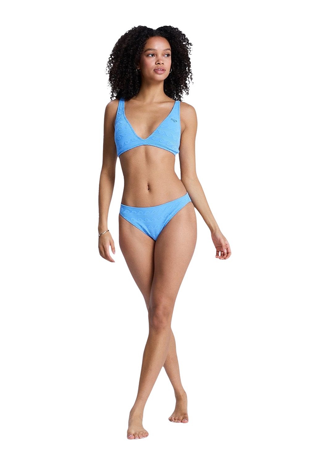 kąpielówki Roxy Paradise Wave Elong Mod - XBBB/Silver Lake Blue Make A Splash - women´s