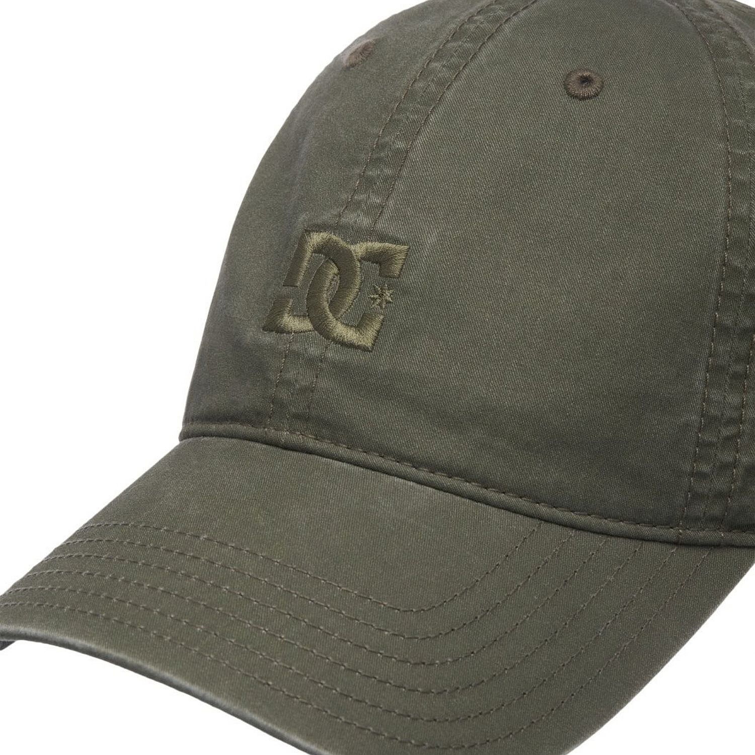 czapka z daszkiem DC Cap Star Vintage Strapback - GQQ0/Bronze Green - men´s