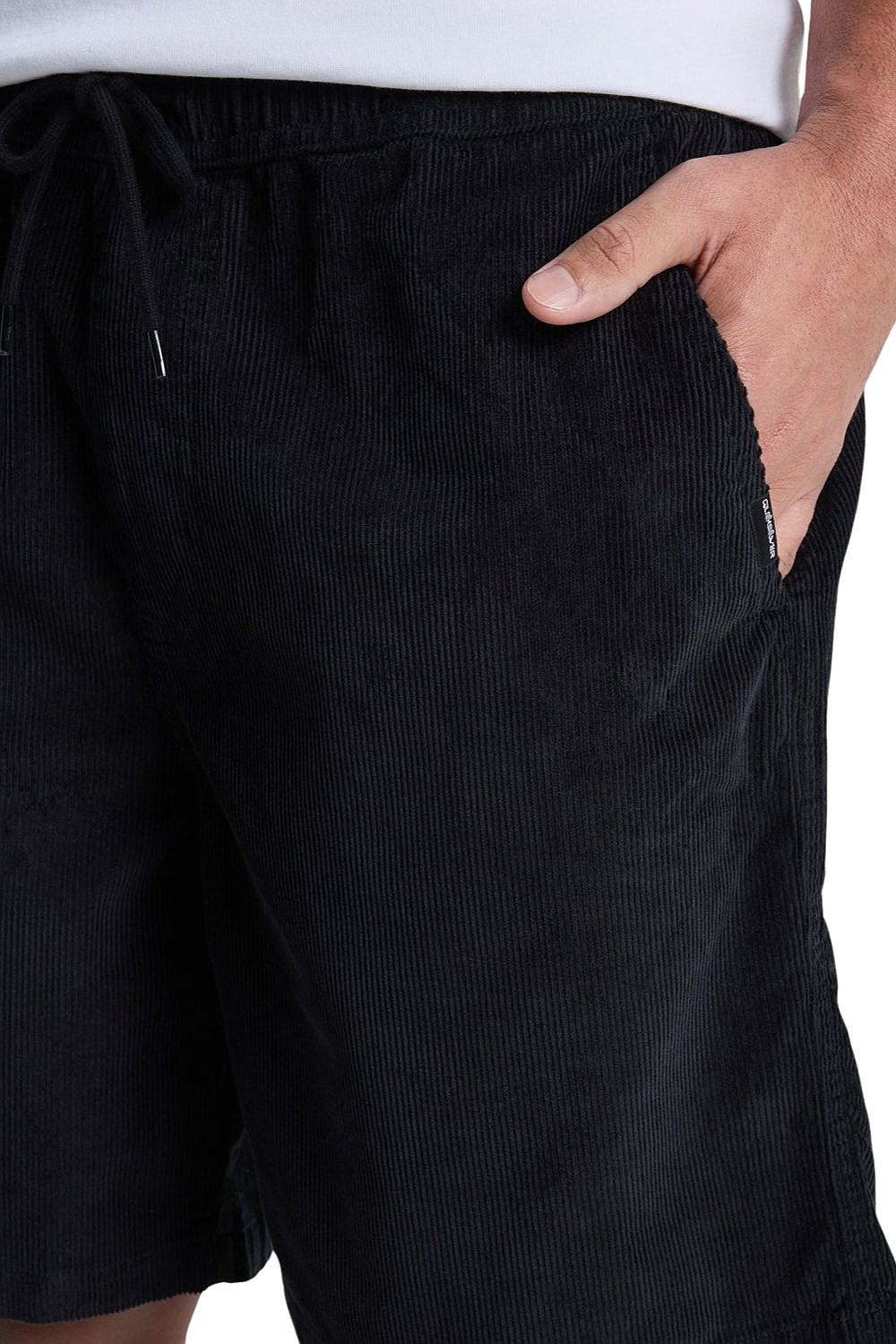 short Quiksilver Taxer Cord WS - KVJ0/Black - men´s