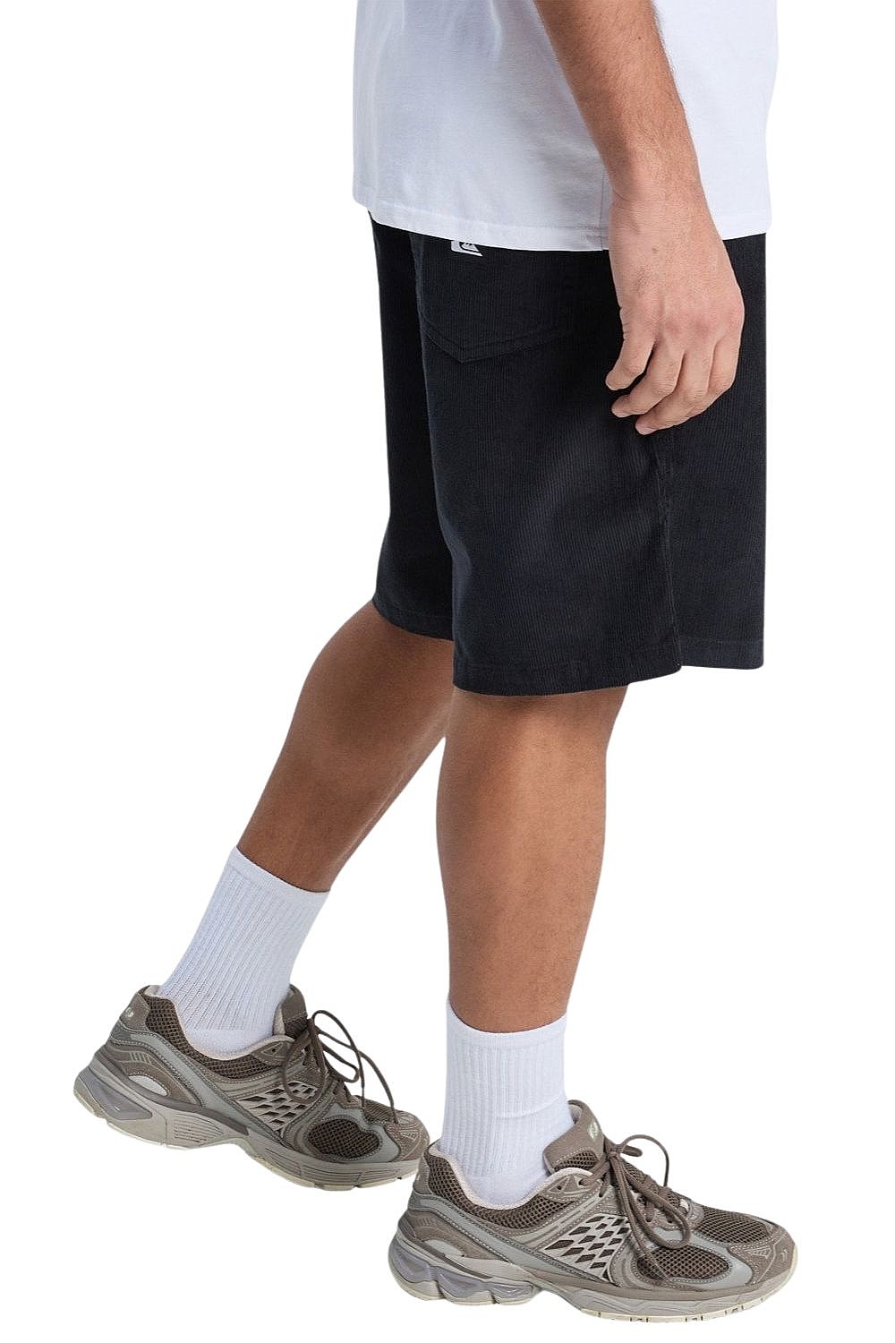 short Quiksilver Taxer Cord WS - KVJ0/Black - men´s