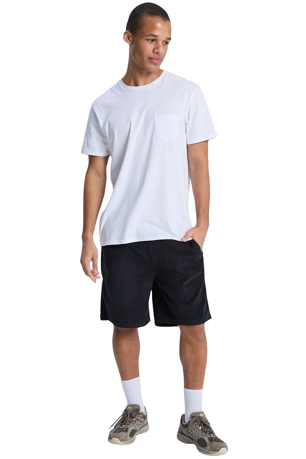 short Quiksilver Taxer Cord WS - KVJ0/Black - men´s
