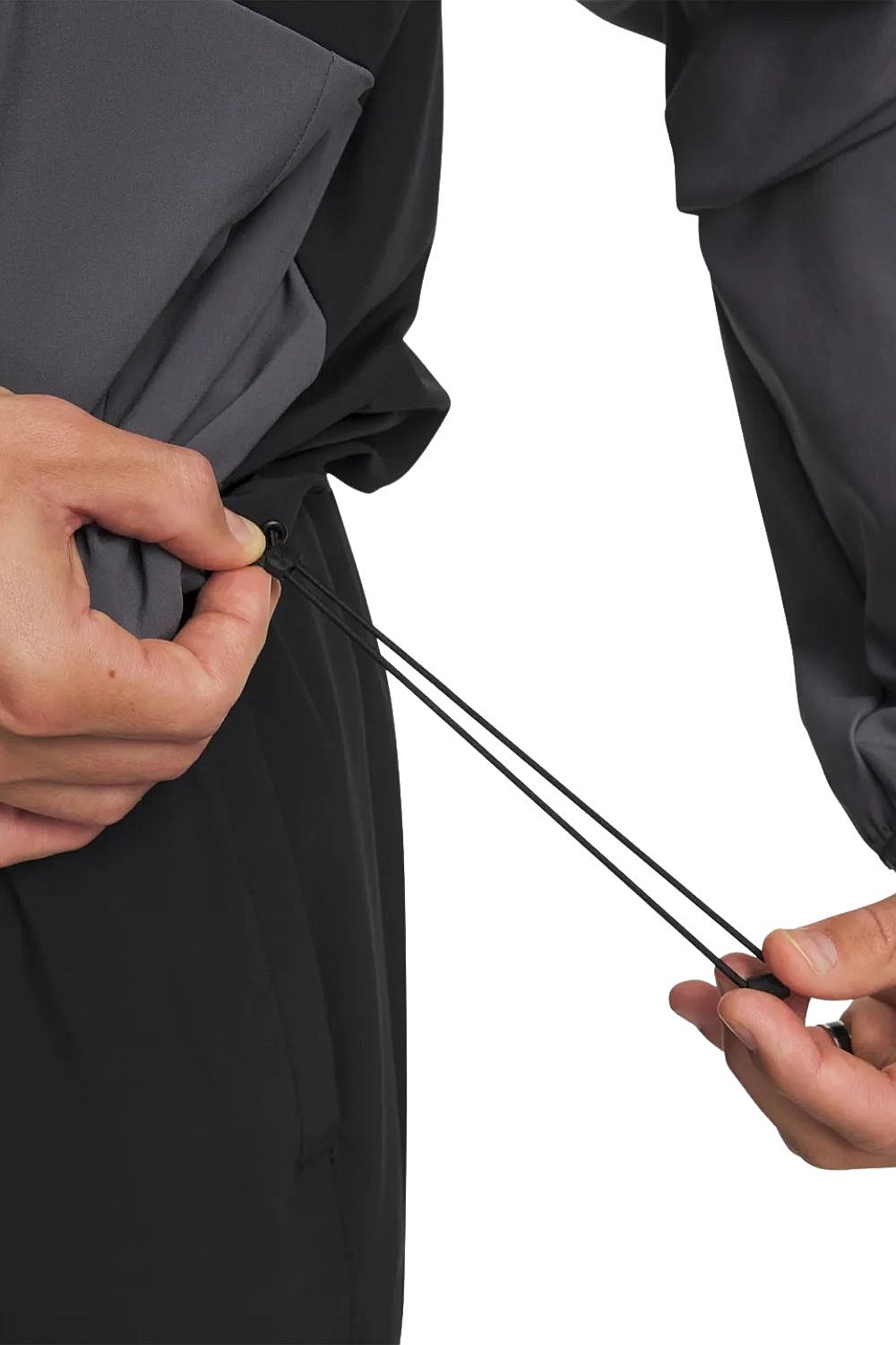 Jacke Under Armour Vibe Woven Anorak - Castlerock/Black/White - men´s