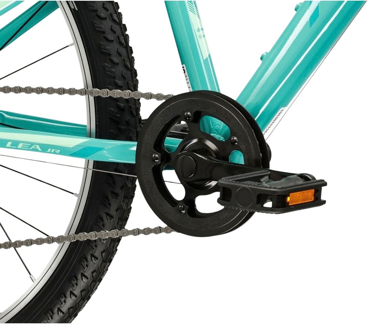 rower Kross Lea JR 24" - Aquamarine/Green/Gloss - girl´s