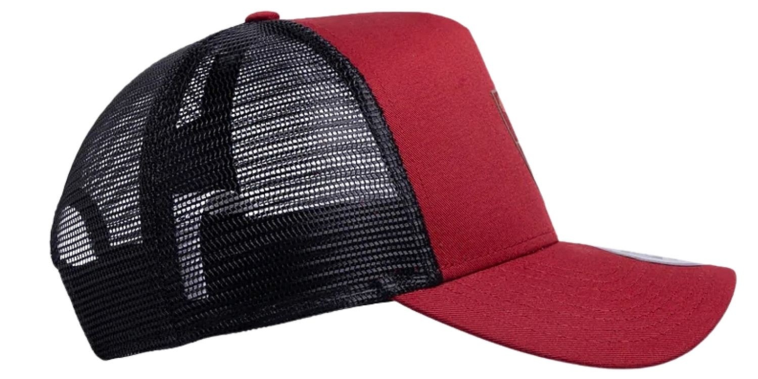 Kappe New Era 9FO AF Tonal Trucker AS Roma - Pinot Red - men´s