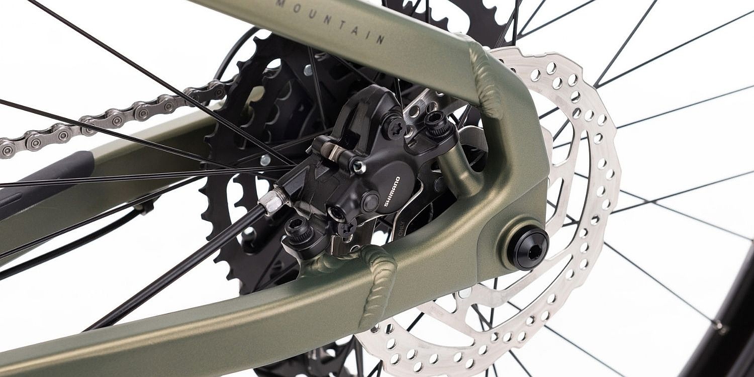 bicykel CTM Zephyr Comp JR 26" - Matte Earthy Green - unisex junior