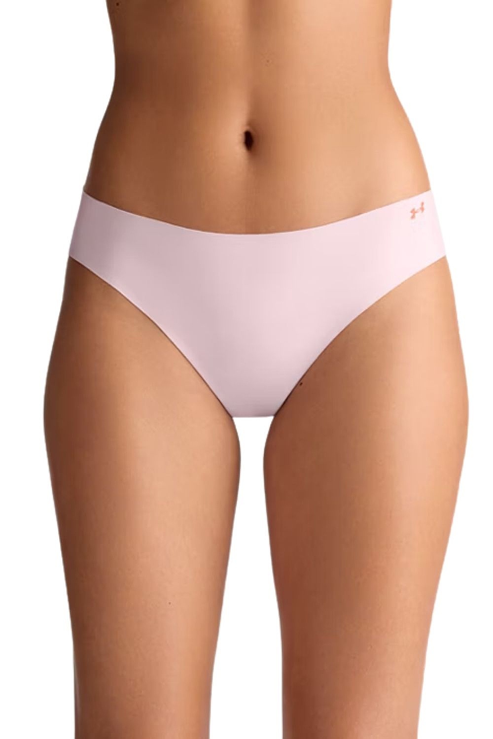 Slip Under Armour Pure Stretch No Show Bikini 3 Pack - Prime Pink/Deep Almond/Black - women´s