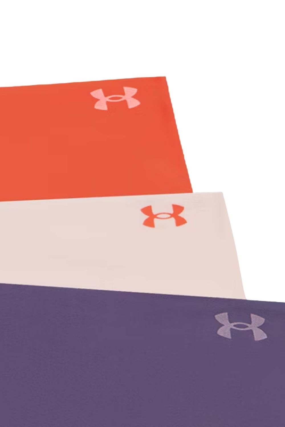 Slip Under Armour Pure Stretch No Show Thong 3 Pack - Purple/Canyon Pink/Peach Plasma - women´s