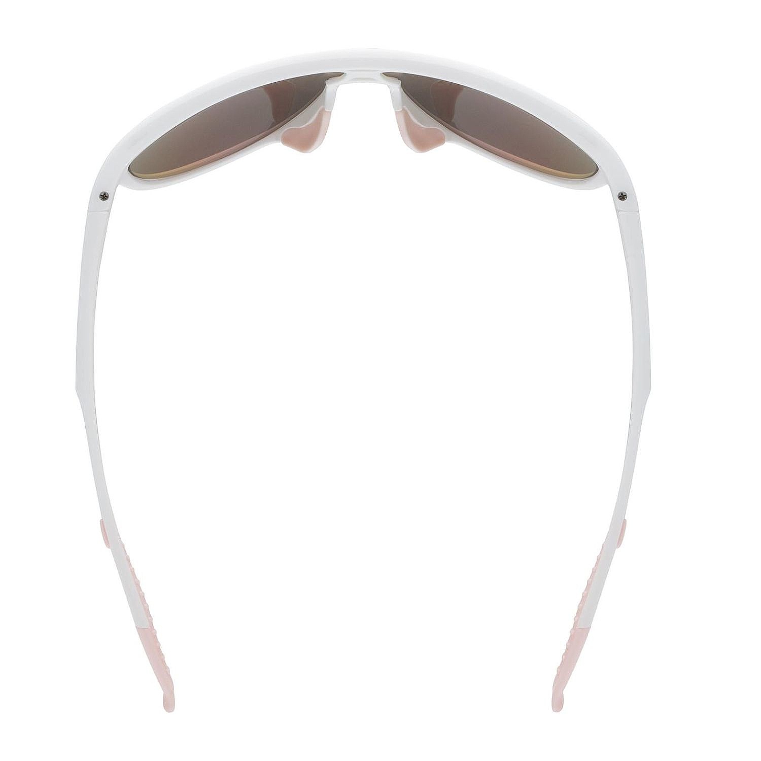 okuliare Uvex Sportstyle 515 - White Matt/Mirror Pink - unisex junior