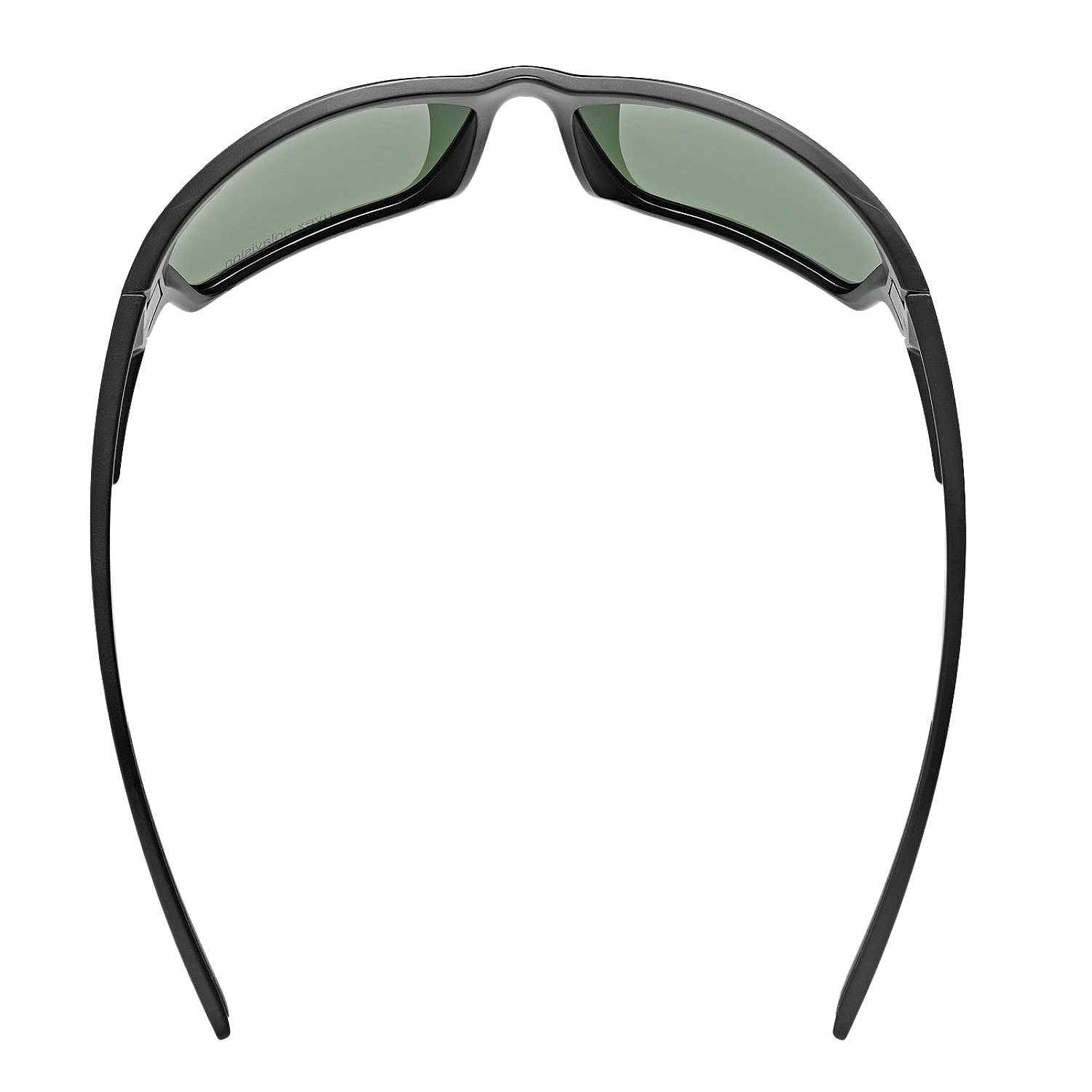 Brille Uvex Sportstyle 233 P - Black Matt/Litemirror Silver Polarvision