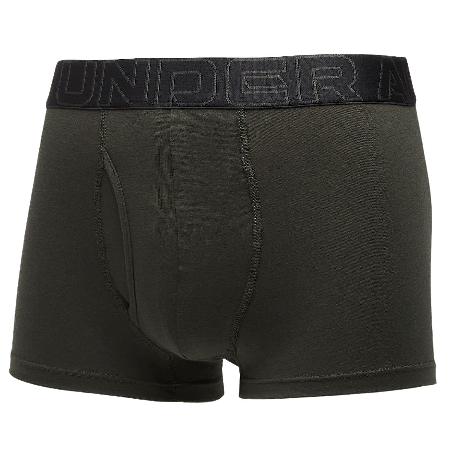 trenírky Under Armour Performance Cotton Novelty 3in 3 Pack - Baroque Green/Marine OD Green/Black - men´s