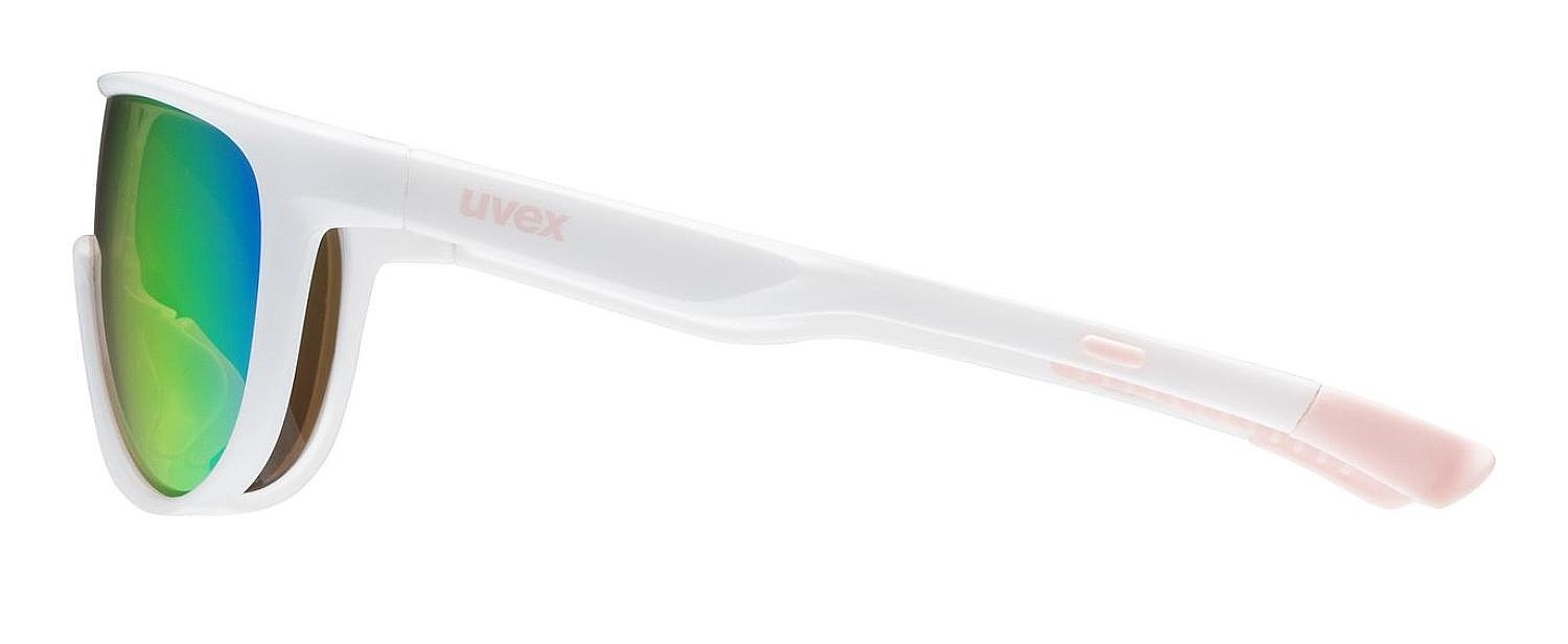 okuliare Uvex Sportstyle 515 - White Matt/Mirror Pink - unisex junior