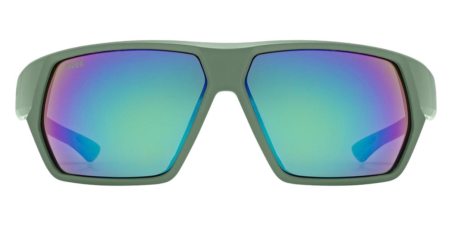 okuliare Uvex Sportstyle 238 - Moss Matt/Mirror Green