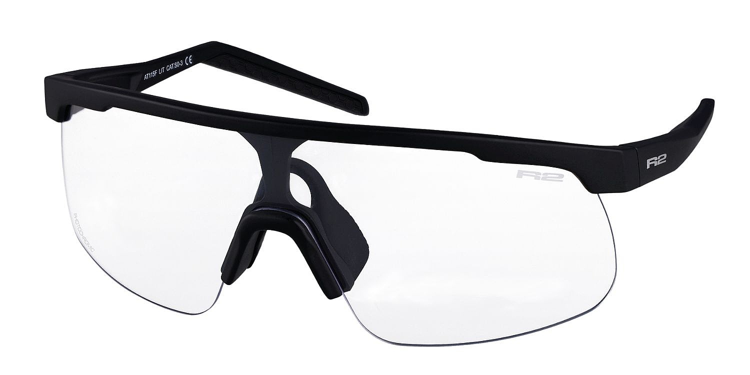 okuliare R2 Lit - AT115F/Black Matte/Clear/Photochromatic - unisex junior