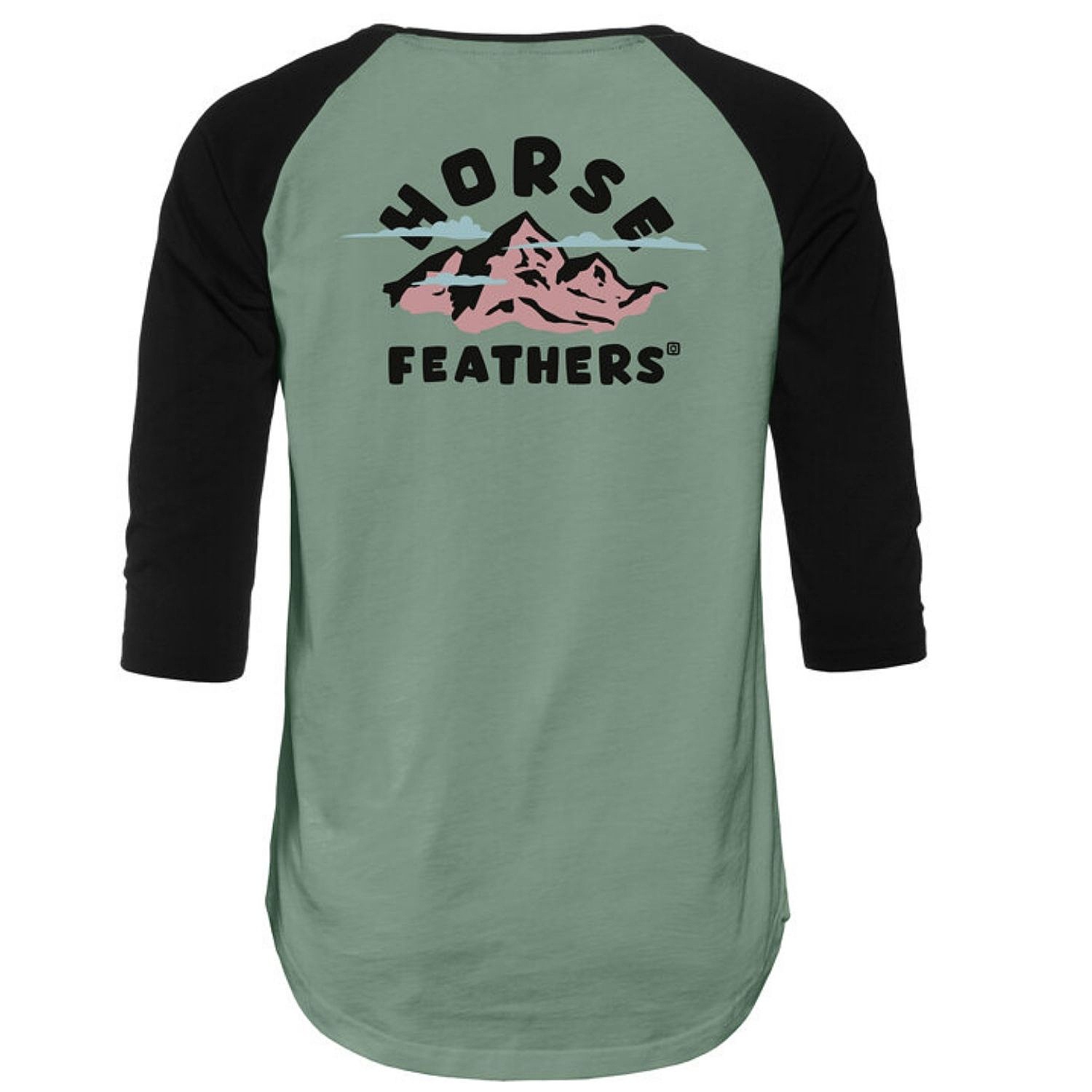 T-Shirt Horsefeathers Wylda Raglan - Iceberg Green - women´s