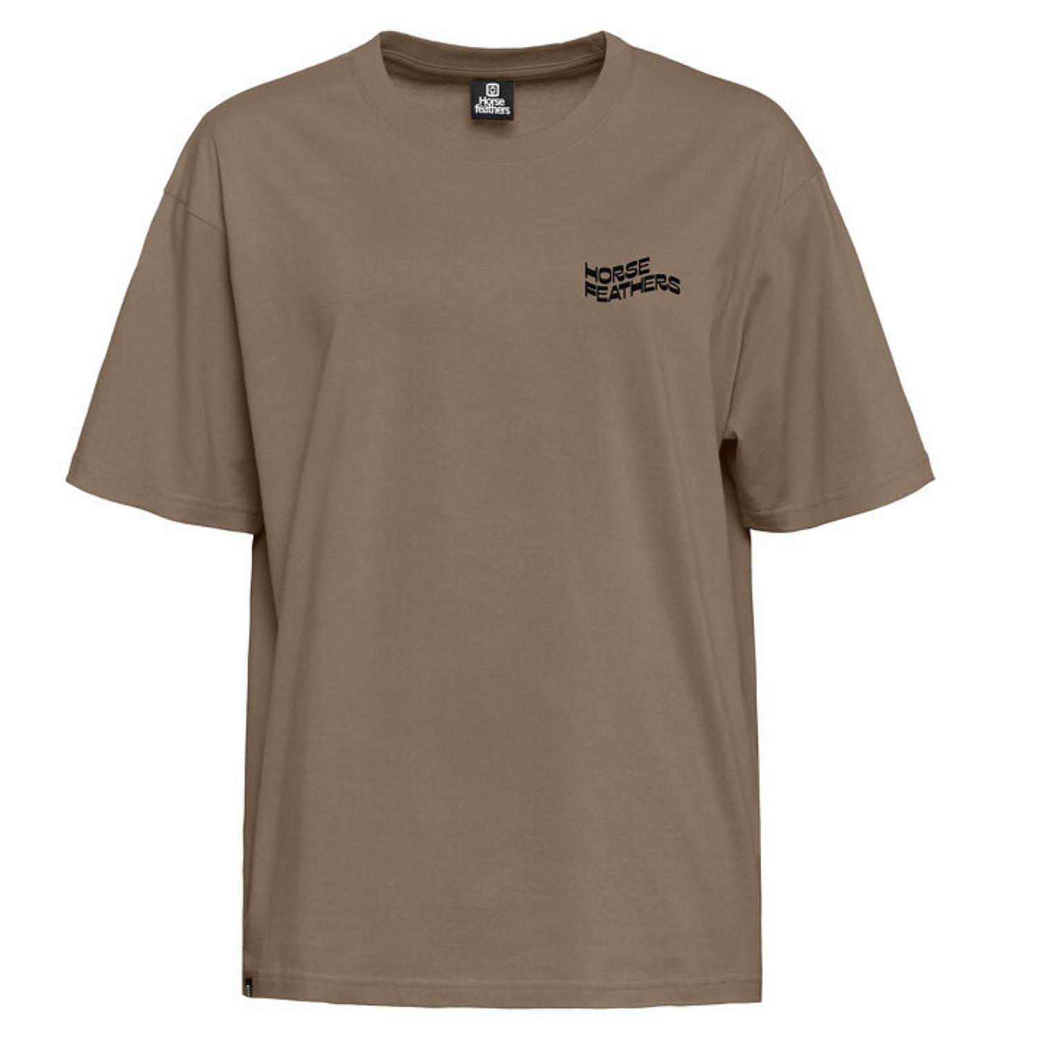 tričko Horsefeathers Venus - Fossil - women´s