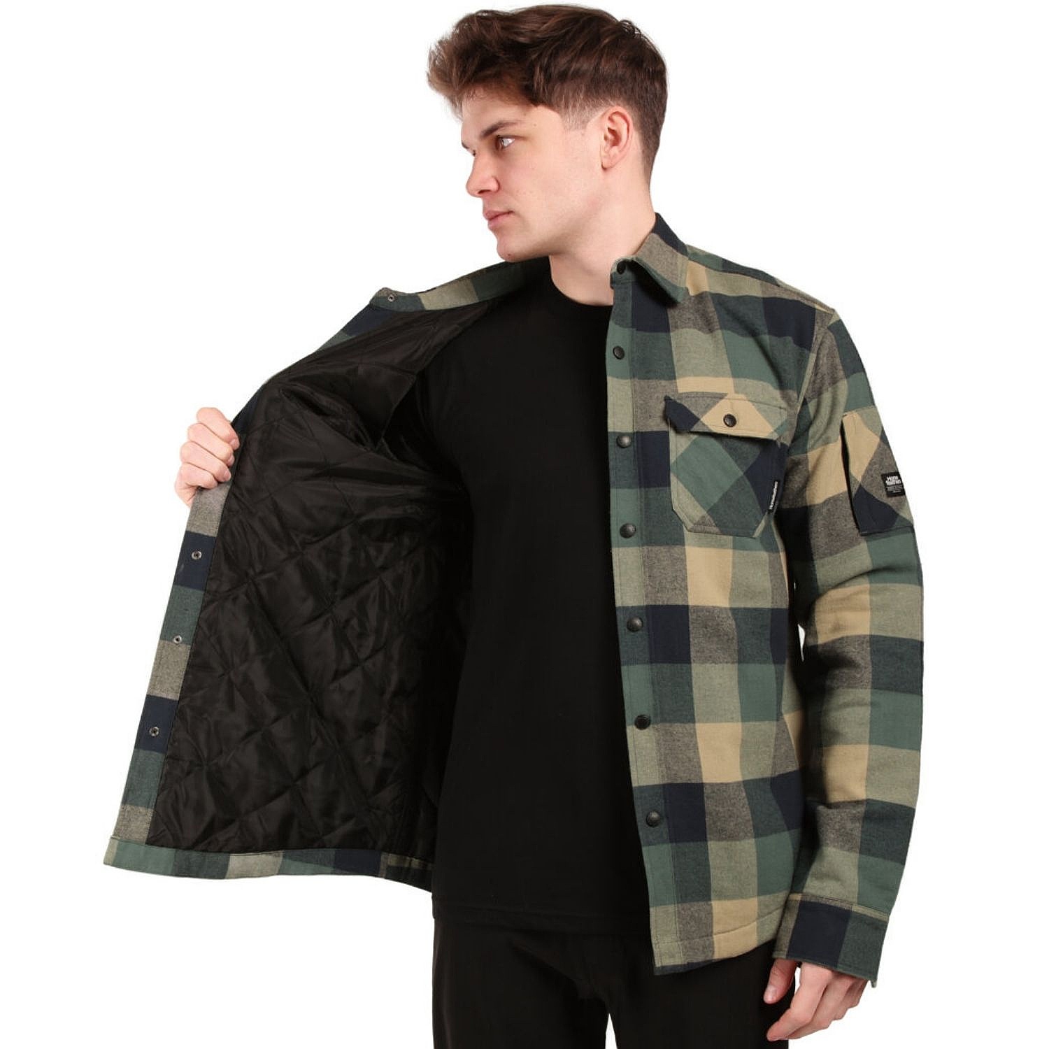 chemise Horsefeathers Dough Insulated LS - Iceberg - men´s