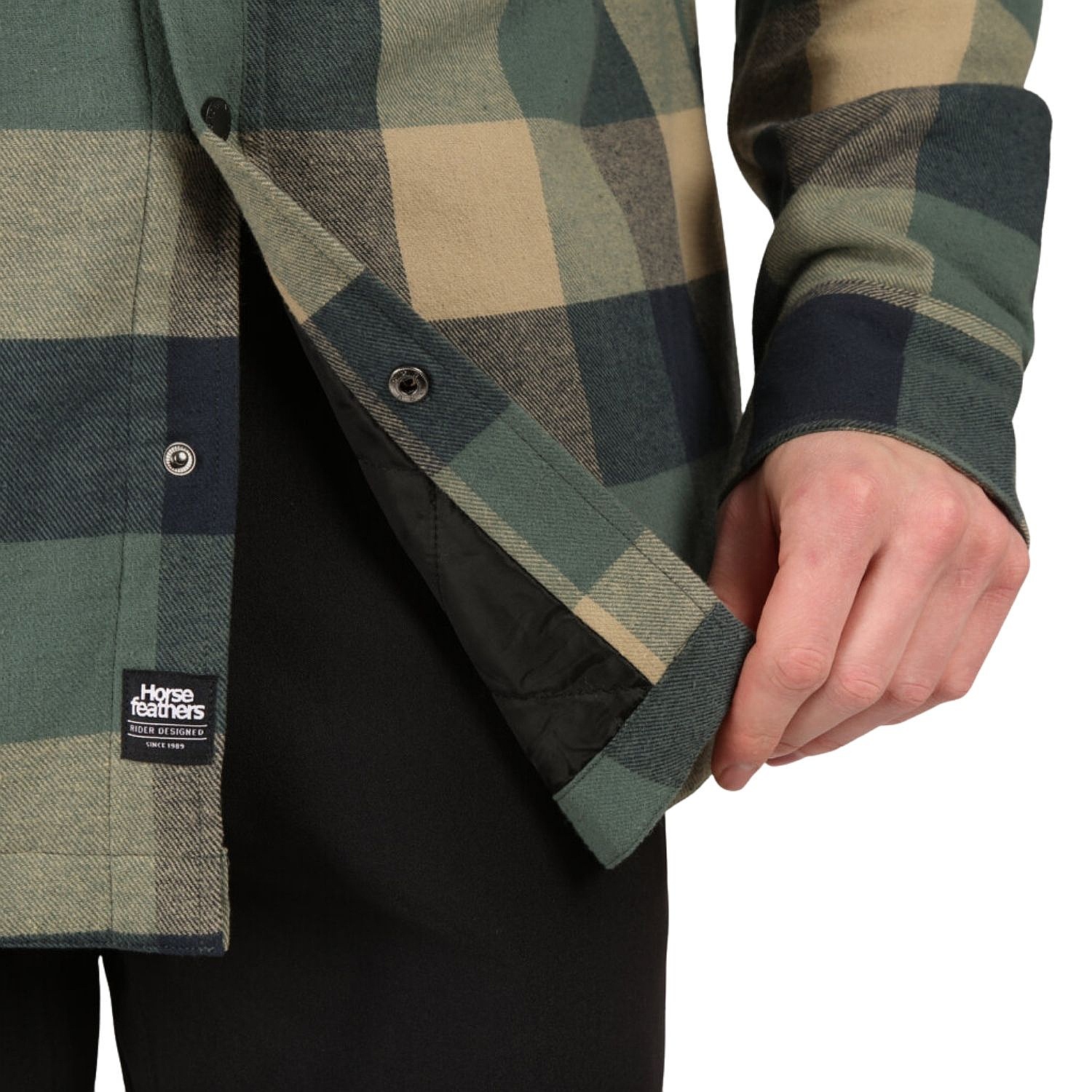 chemise Horsefeathers Dough Insulated LS - Iceberg - men´s