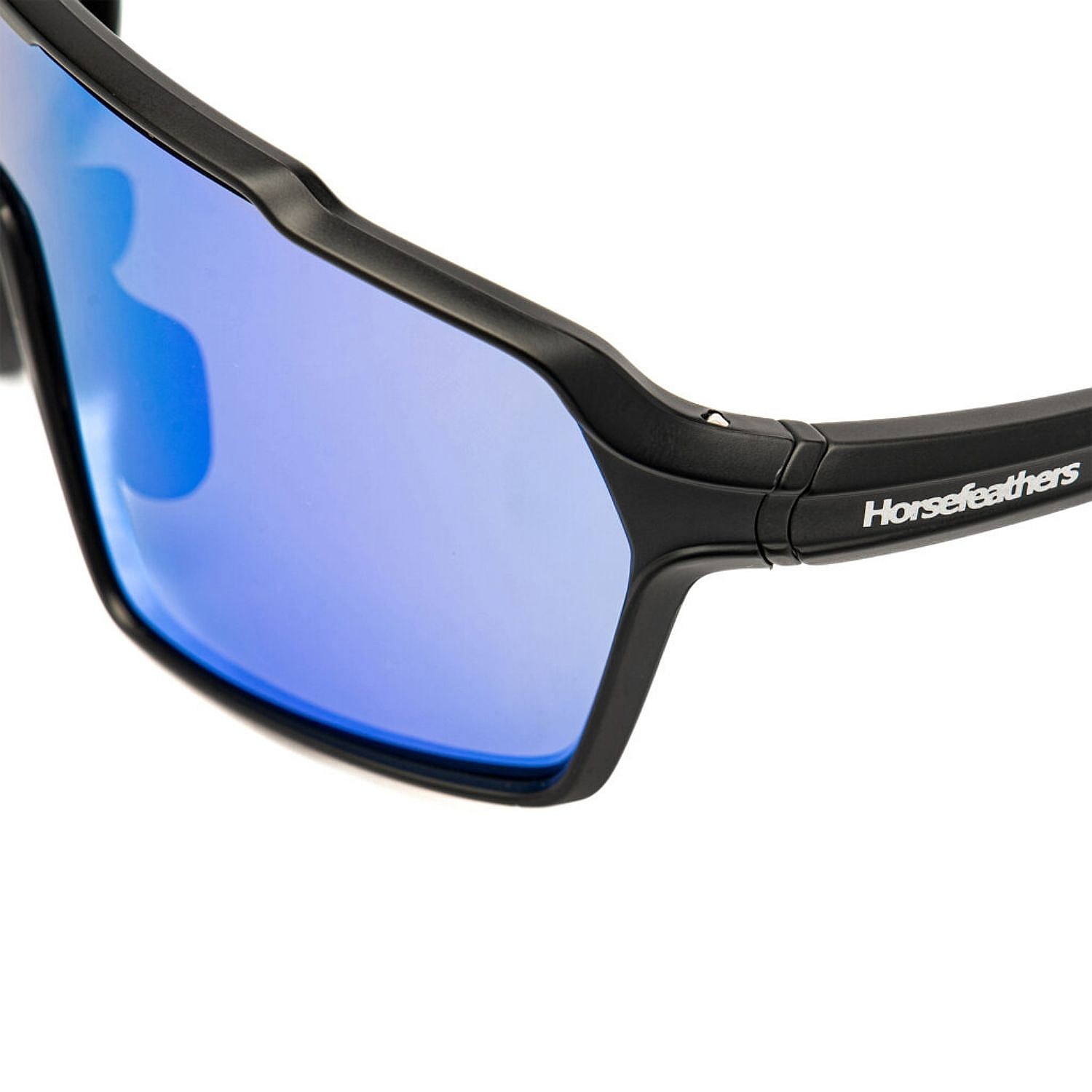 okulary Horsefeathers Neutron - Matt Black/Mirror Green - men´s