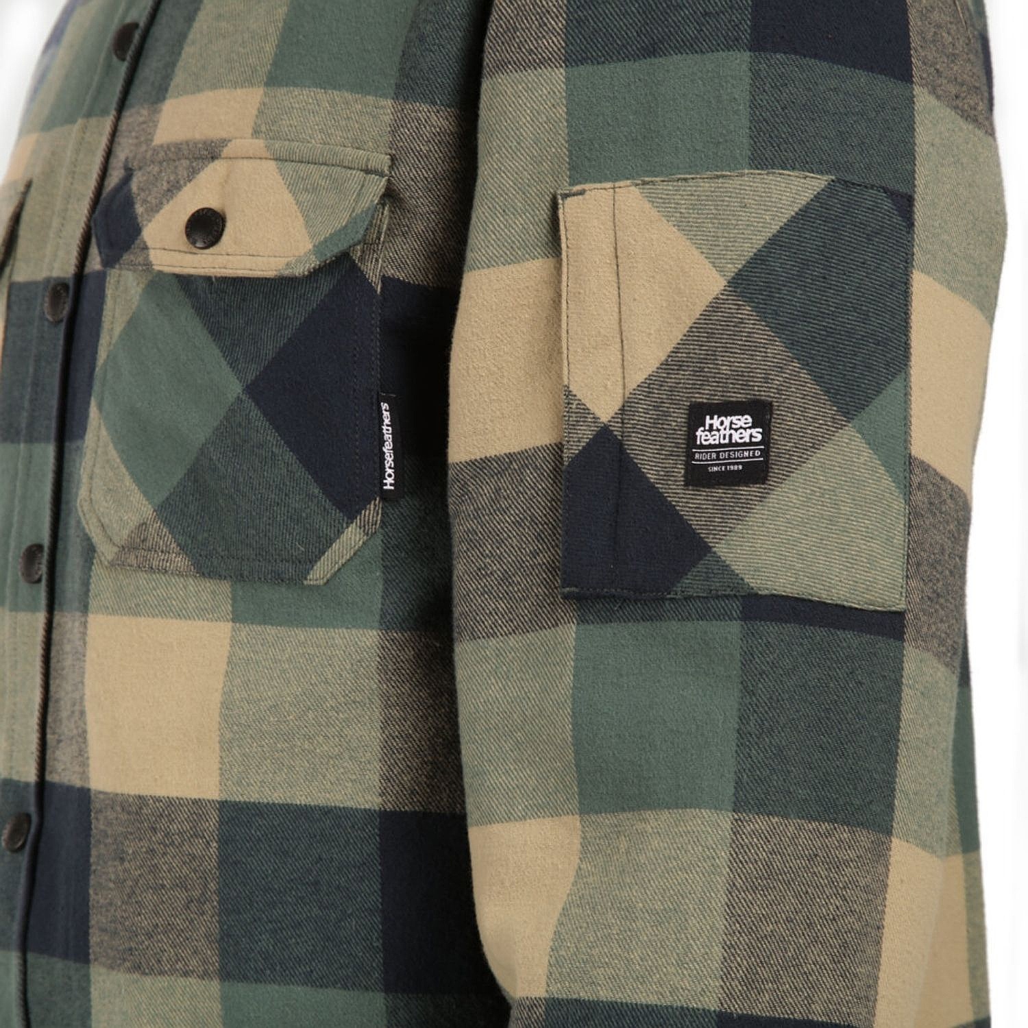 chemise Horsefeathers Dough Insulated LS - Iceberg - men´s