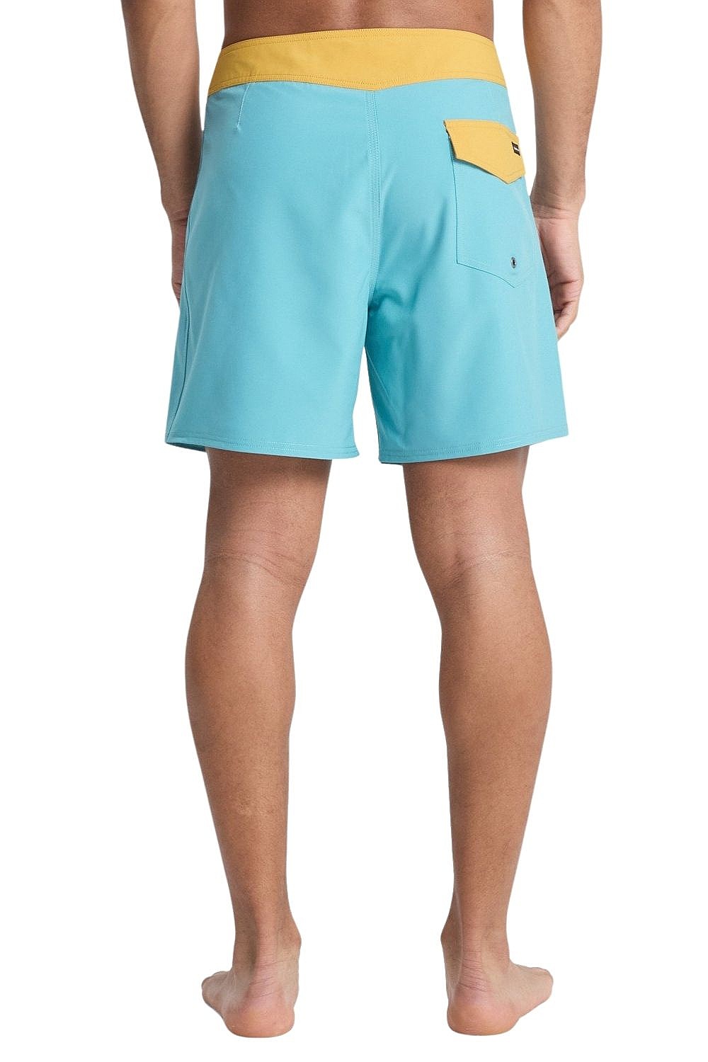 szorty kąpielowe Quiksilver Surfsilk Kaimana 16 - BJK0/Aqua - men´s