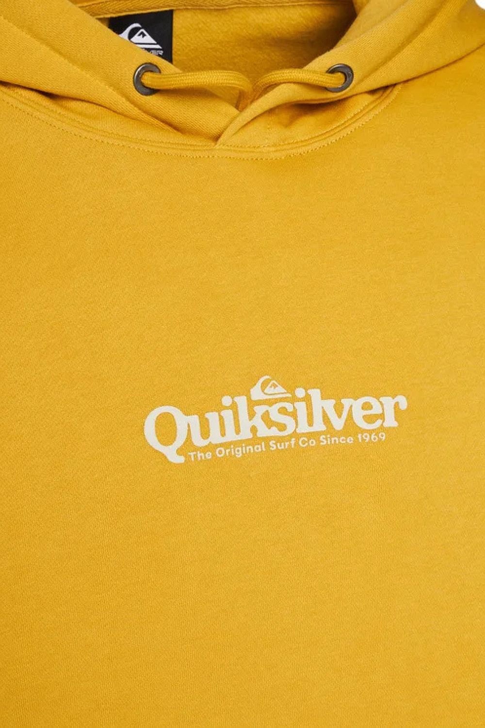 Sweatshirt Quiksilver Fineline Hoodie - YKM0/Mineral Yellow - men´s