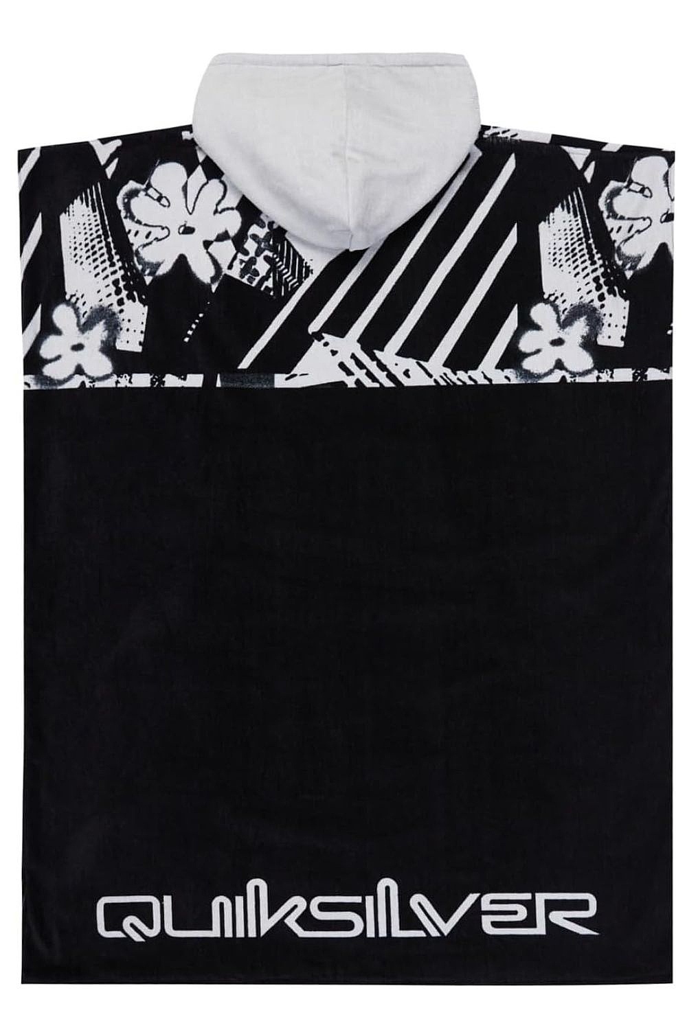 serviette Quiksilver Hoody - KVJ8/Black Momentum - men´s