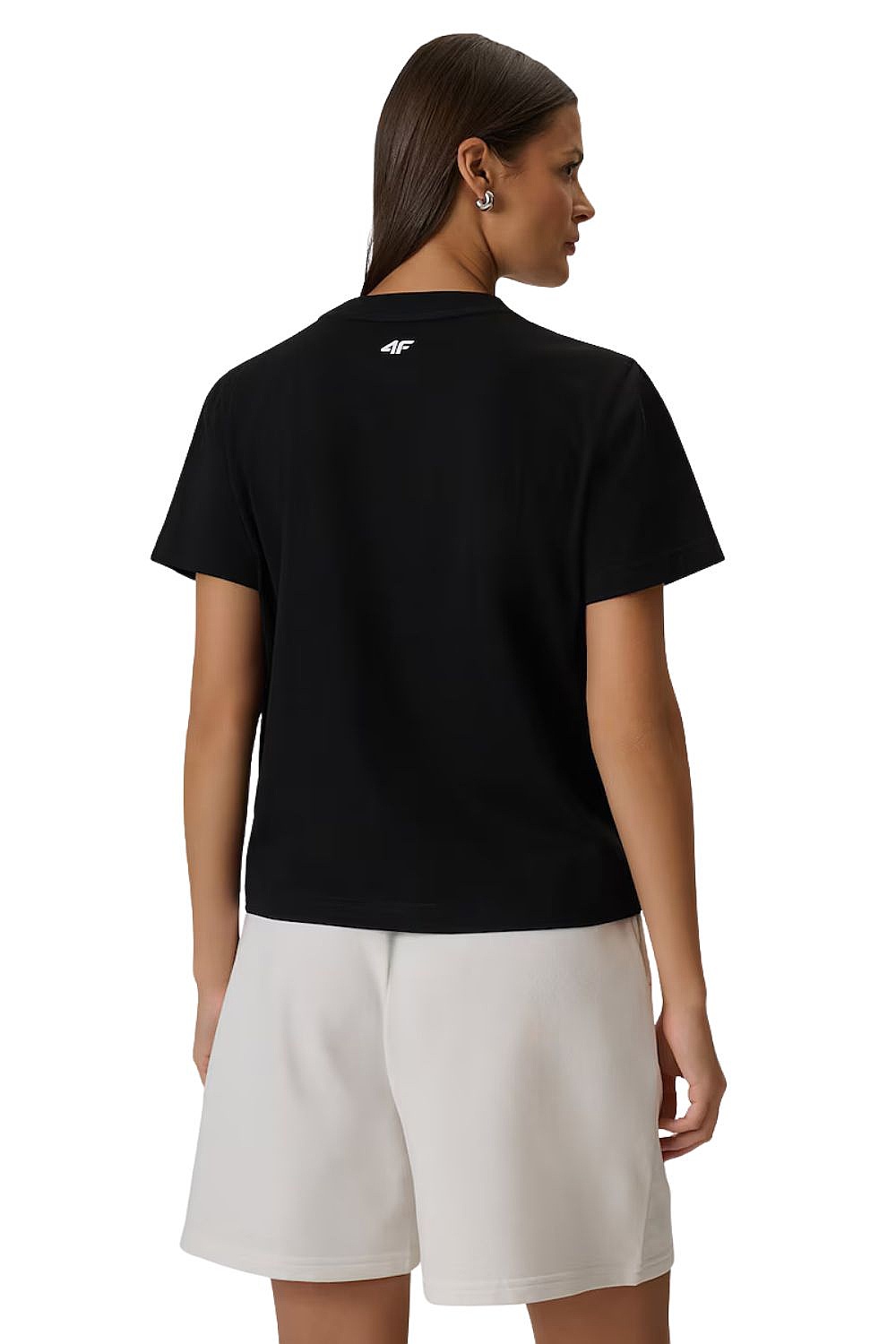 tričko 4F 4FWSS26TTSHF2721 - 20S/Deep Black - women´s
