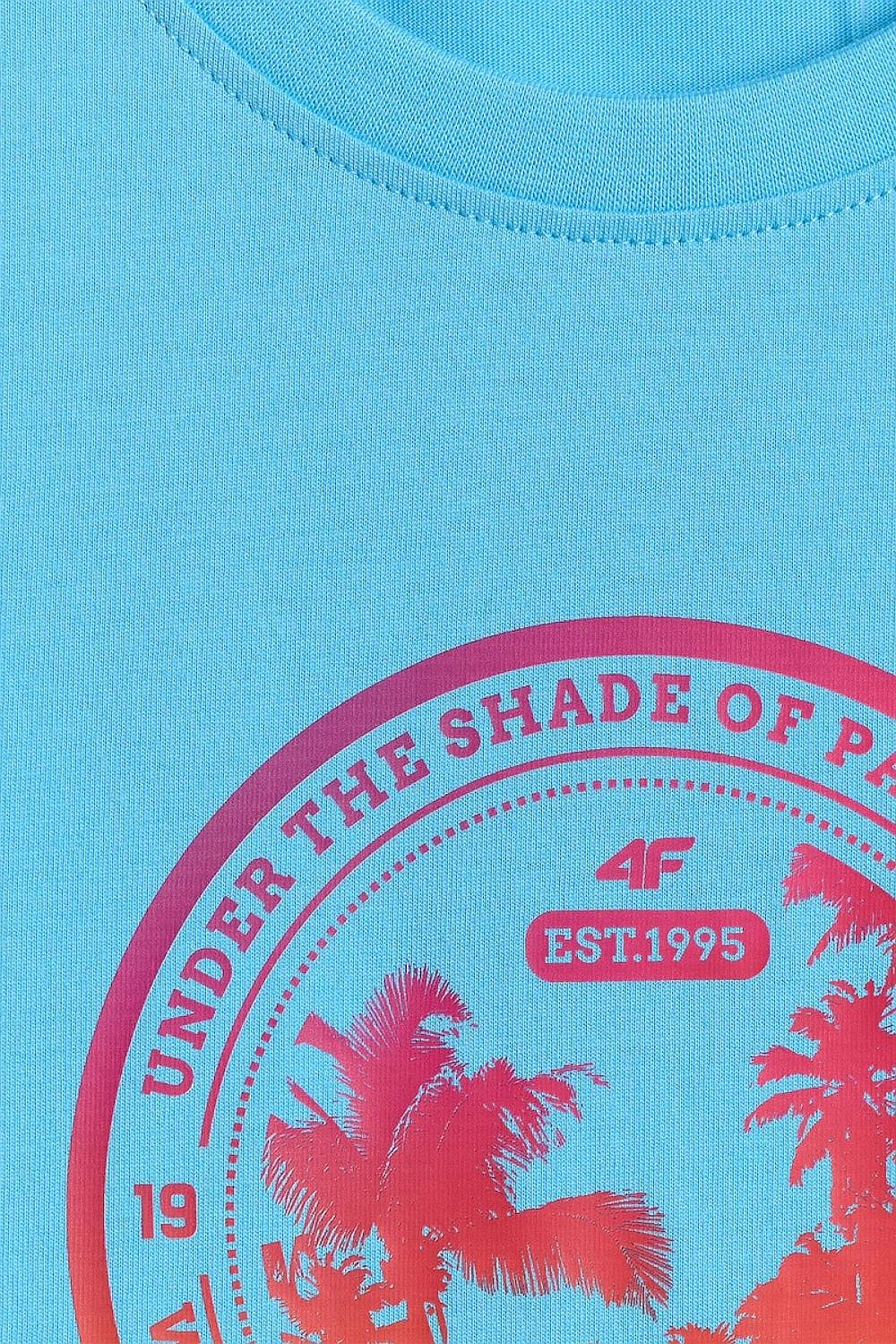 tričko 4F 4FWSS26TTSHF2718 - 33S/Blue - women´s