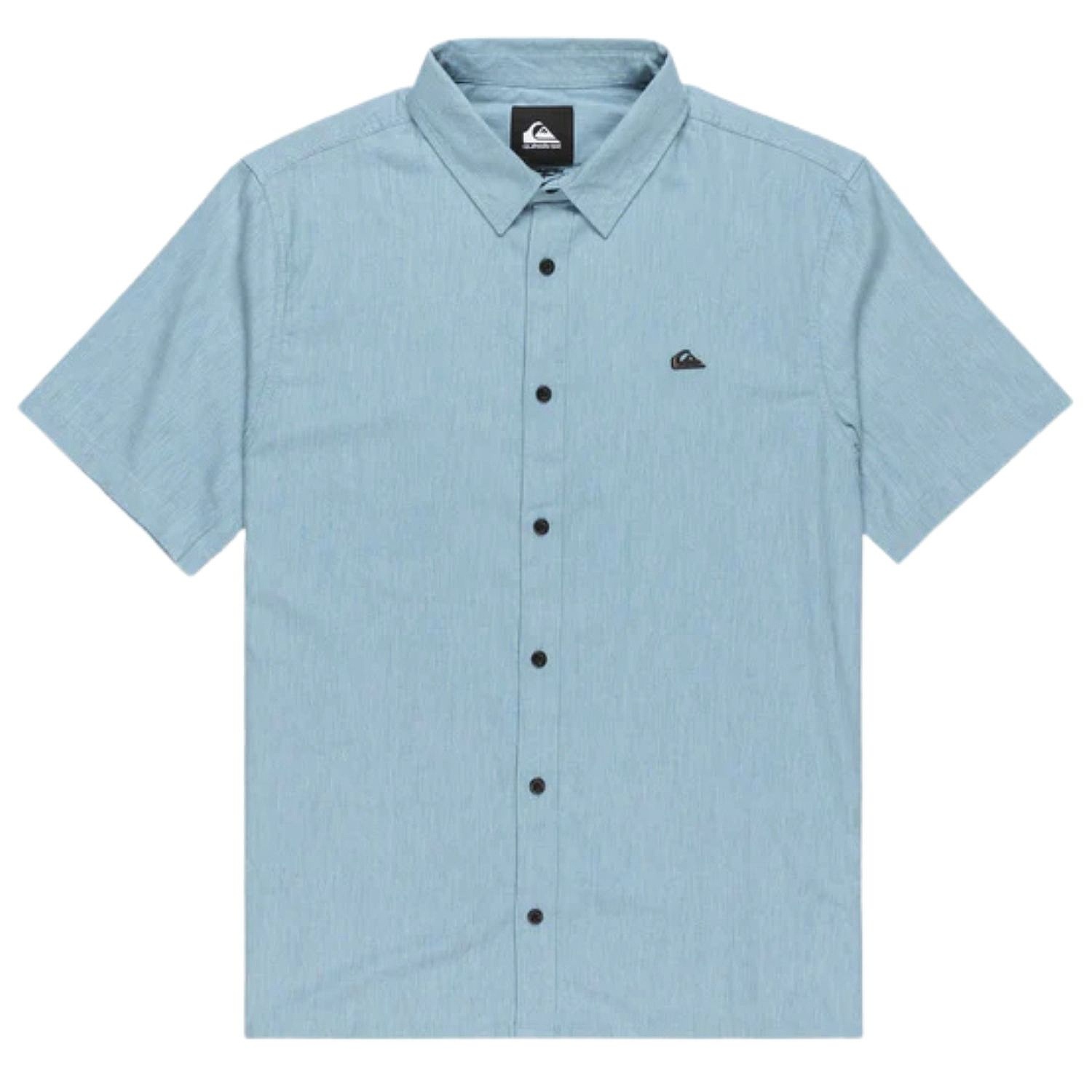 košeľa Quiksilver MW Premium Stretch - BHL0/Ashley Blue - men´s