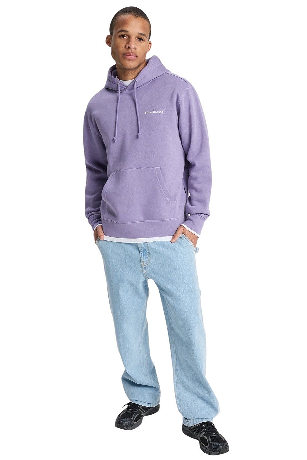 sweat-shirt Quiksilver Salt Water Graphic Hoodie - PKS0/Daybreak - men´s