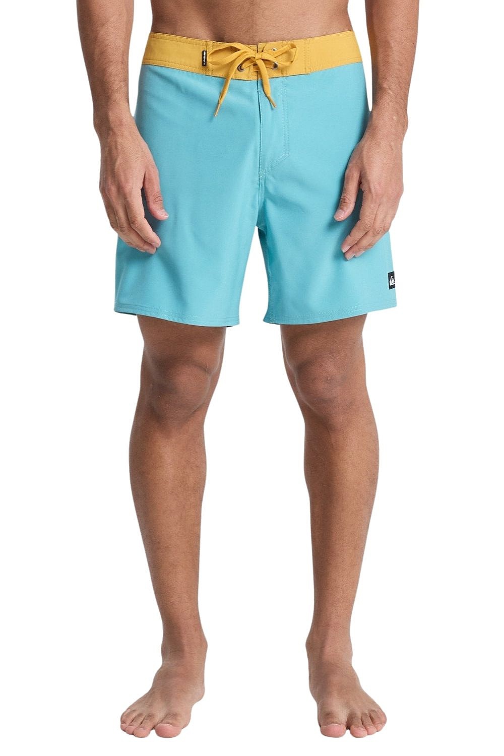 szorty kąpielowe Quiksilver Surfsilk Kaimana 16 - BJK0/Aqua - men´s