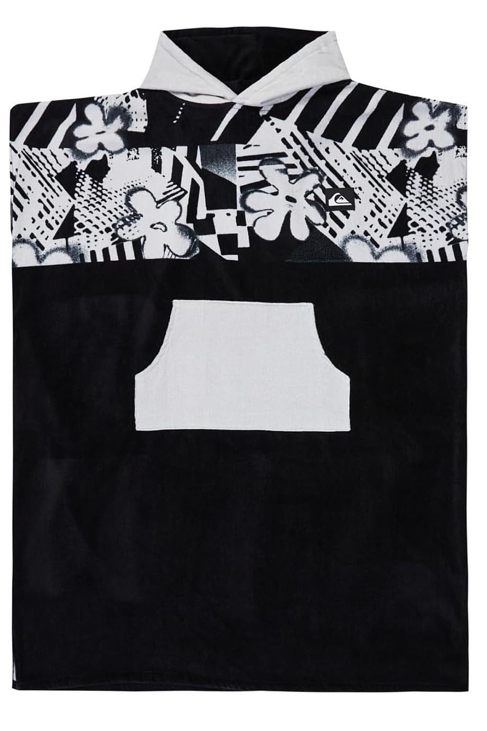 serviette Quiksilver Hoody - KVJ8/Black Momentum - men´s