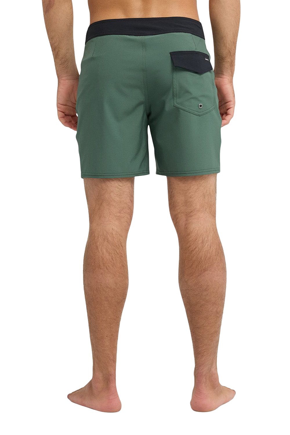 Short de bain Quiksilver Surfsilk Kaimana 16 - GRT0/Forest - men´s