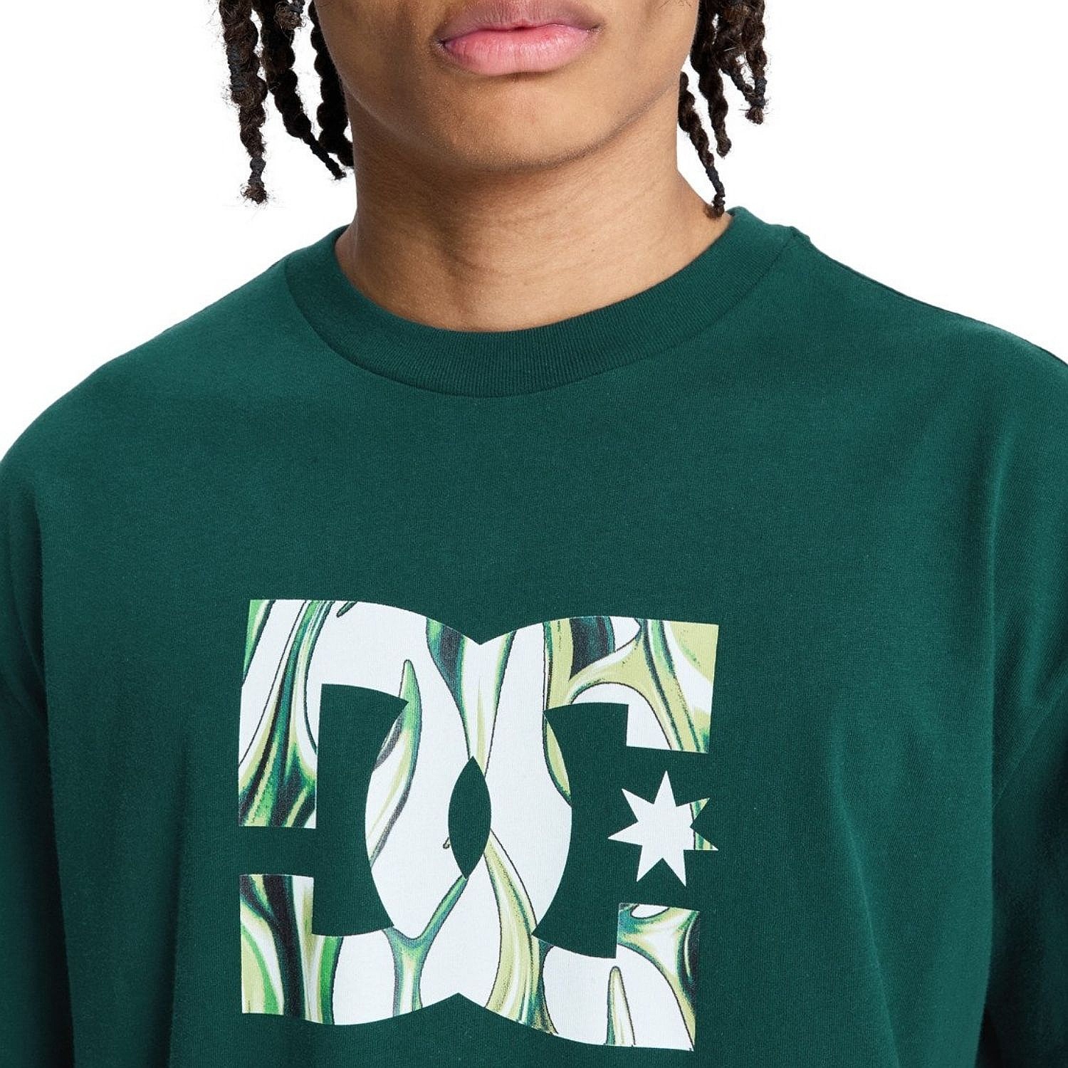 tričko DC Star Filled Hss - GTP0/Ponderosa Pine - men´s