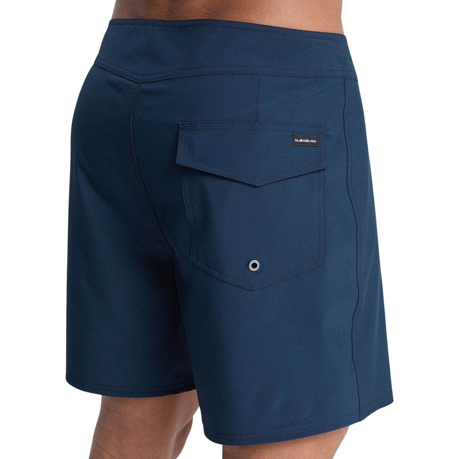 szorty kąpielowe Quiksilver Surfsilk Kaimana 16 - KTP0/Dark Navy - men´s