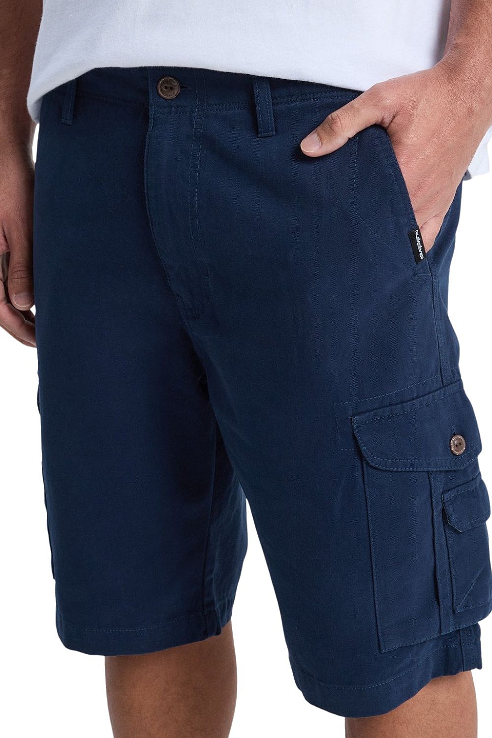 short Quiksilver Crucial Battle Cargo - KTP0/Dark Navy - men´s