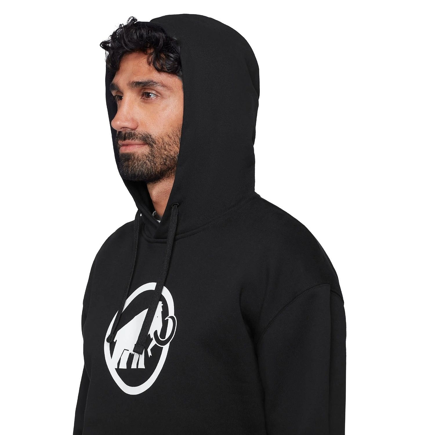 mikina Mammut Mammut Base ML Hoody Classic - Black - men´s