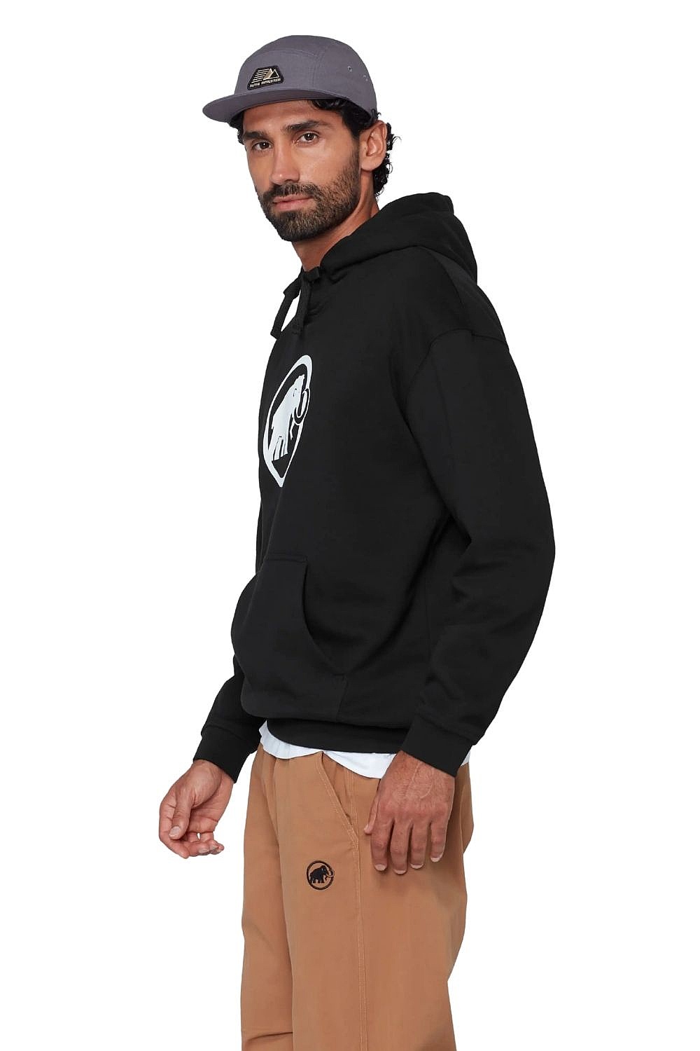 mikina Mammut Mammut Base ML Hoody Classic - Black - men´s