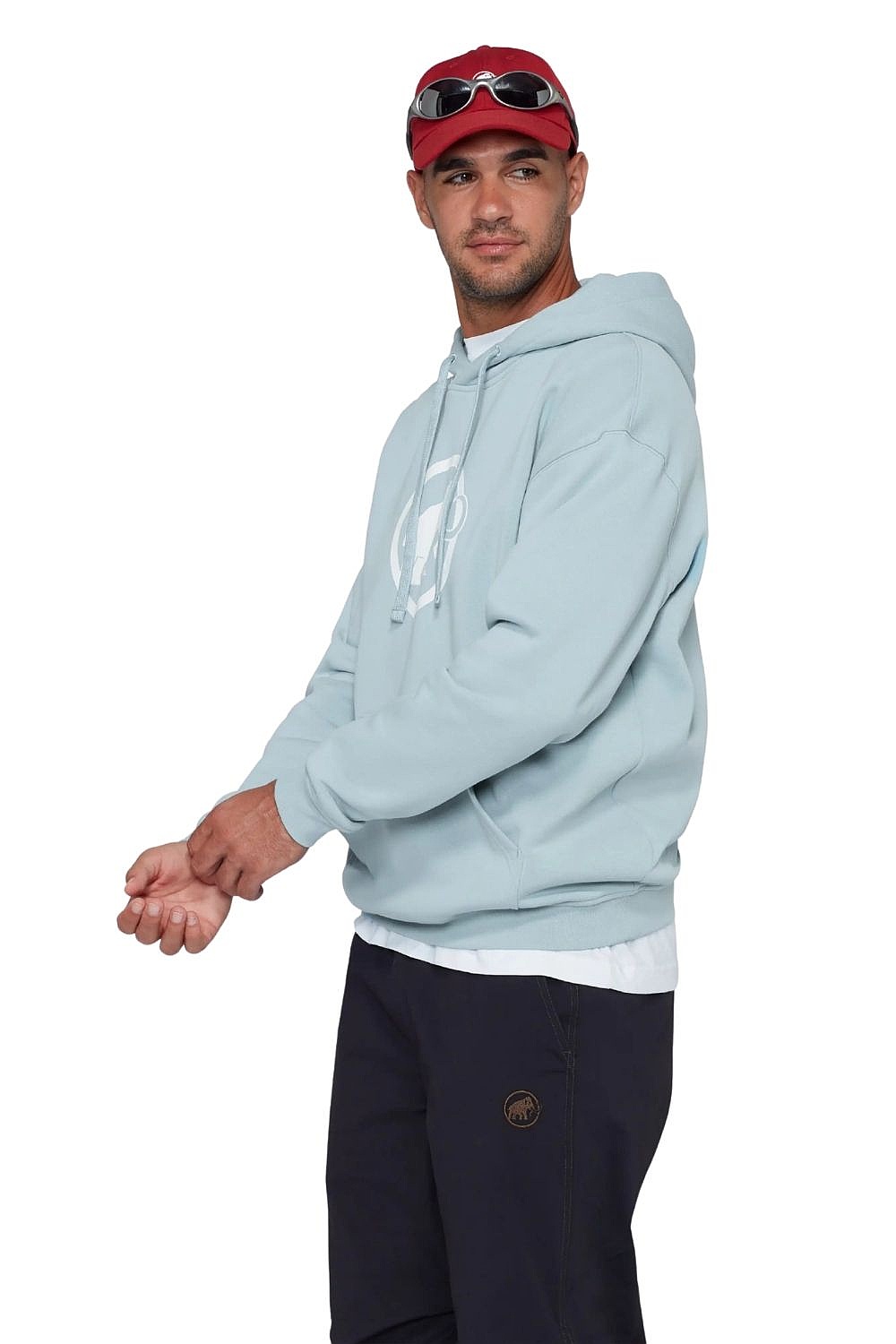sweat-shirt Mammut Mammut Base ML Hoody Classic - Nebla - men´s