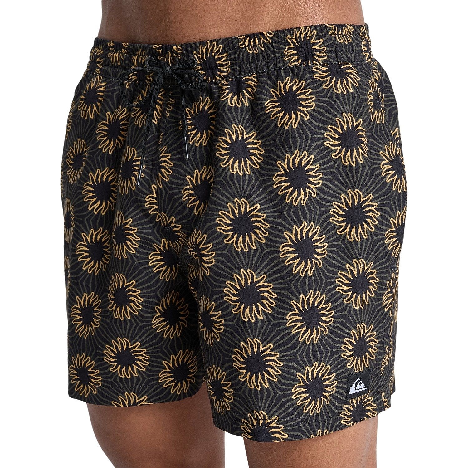 Badeshorts Quiksilver Everyday Printed Volley 15 - KVJ8/Black Ocean Mayhem - men´s