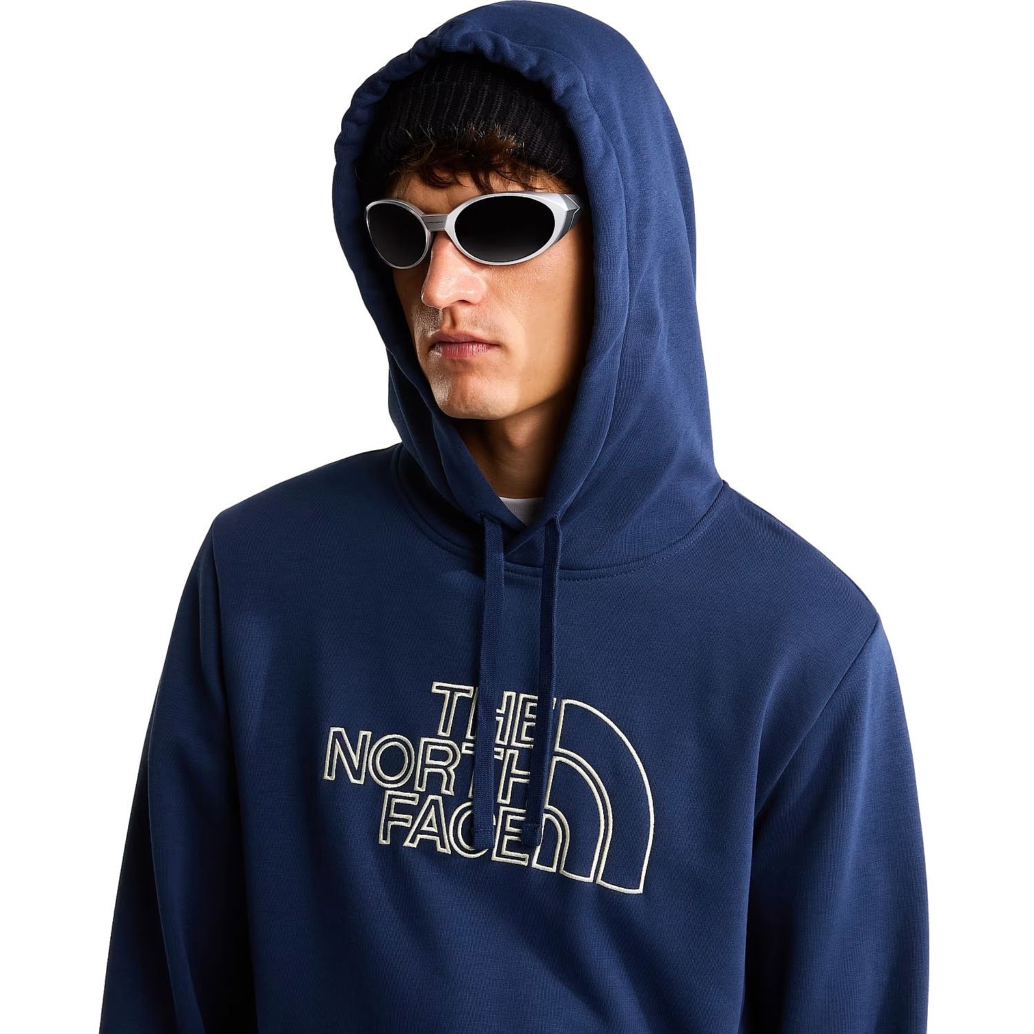 bluza The North Face Drew Peak Light Hoodie - Summit Navy/Desert Stone - men´s