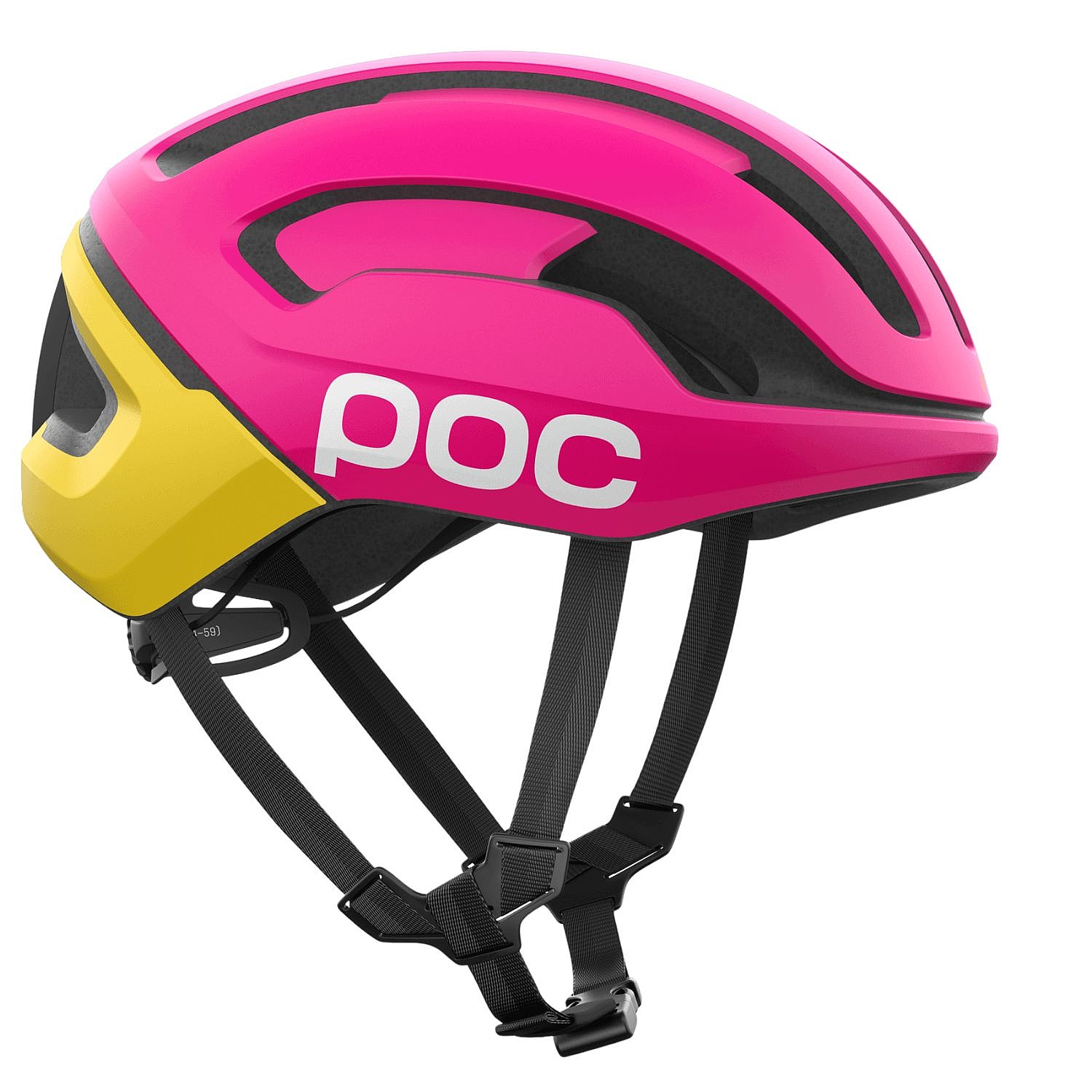 helma Poc Omne Air Mips - Rhos Red Matt/Citrine Yellow Matt