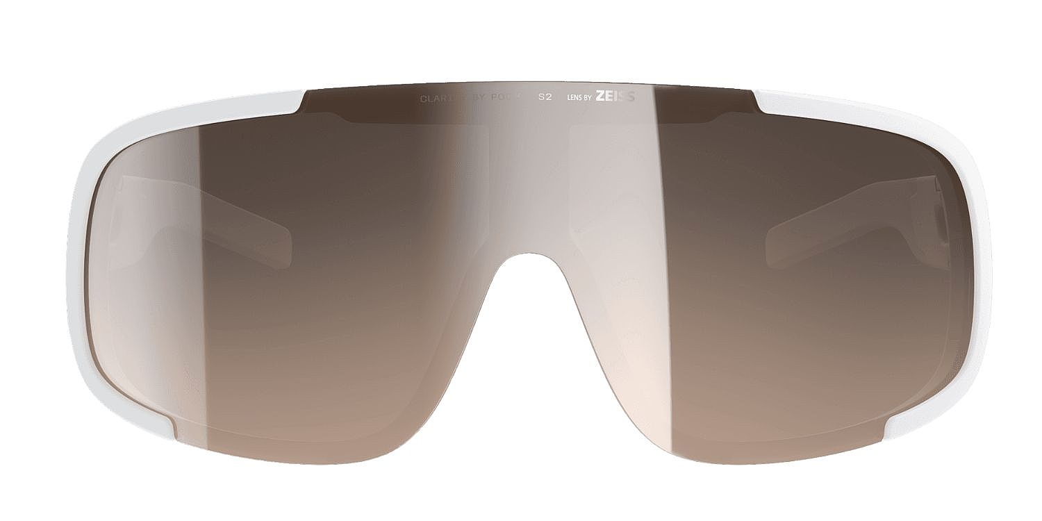 okuliare Poc Aspire - Hydrogen White/Clarity Trail/Partly Sunny Silver