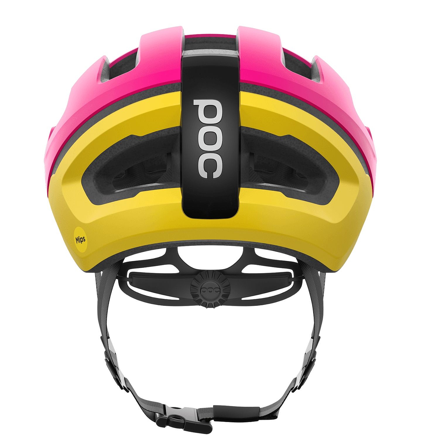 helma Poc Omne Air Mips - Rhos Red Matt/Citrine Yellow Matt