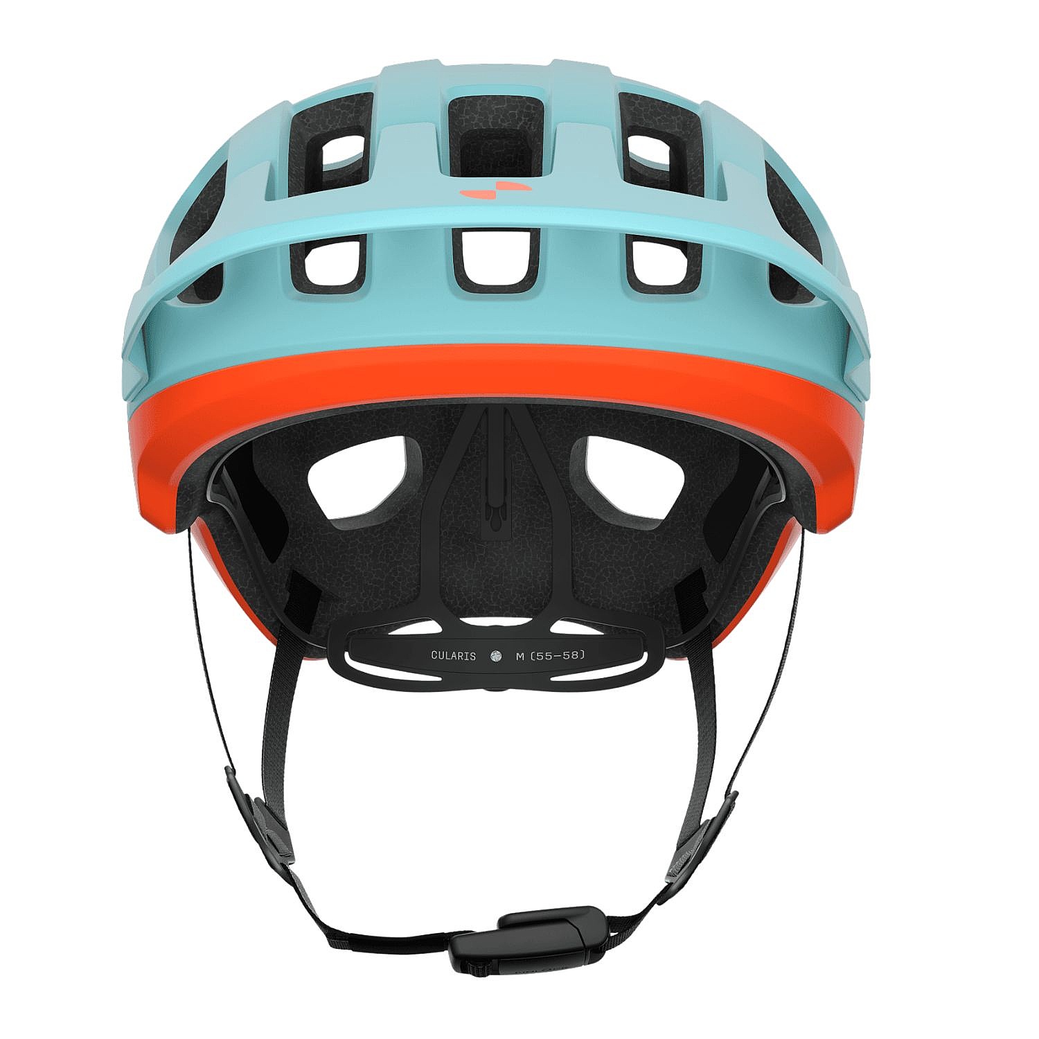 helma Poc Cularis Mips - Indicolite Blue Matt/Carnelian Orange Matt