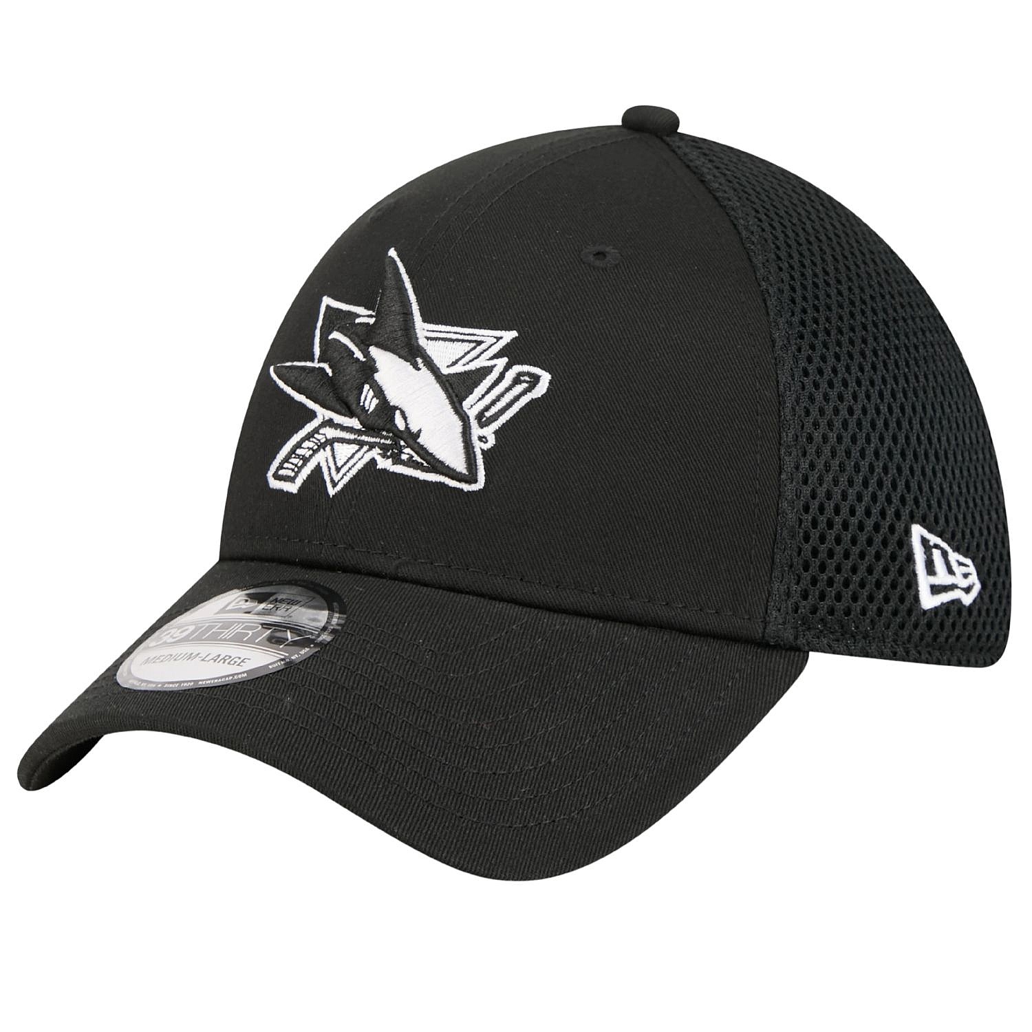 Kappe New Era 39T Evergreen Neo NHL San Jose Sharks - Black - men´s