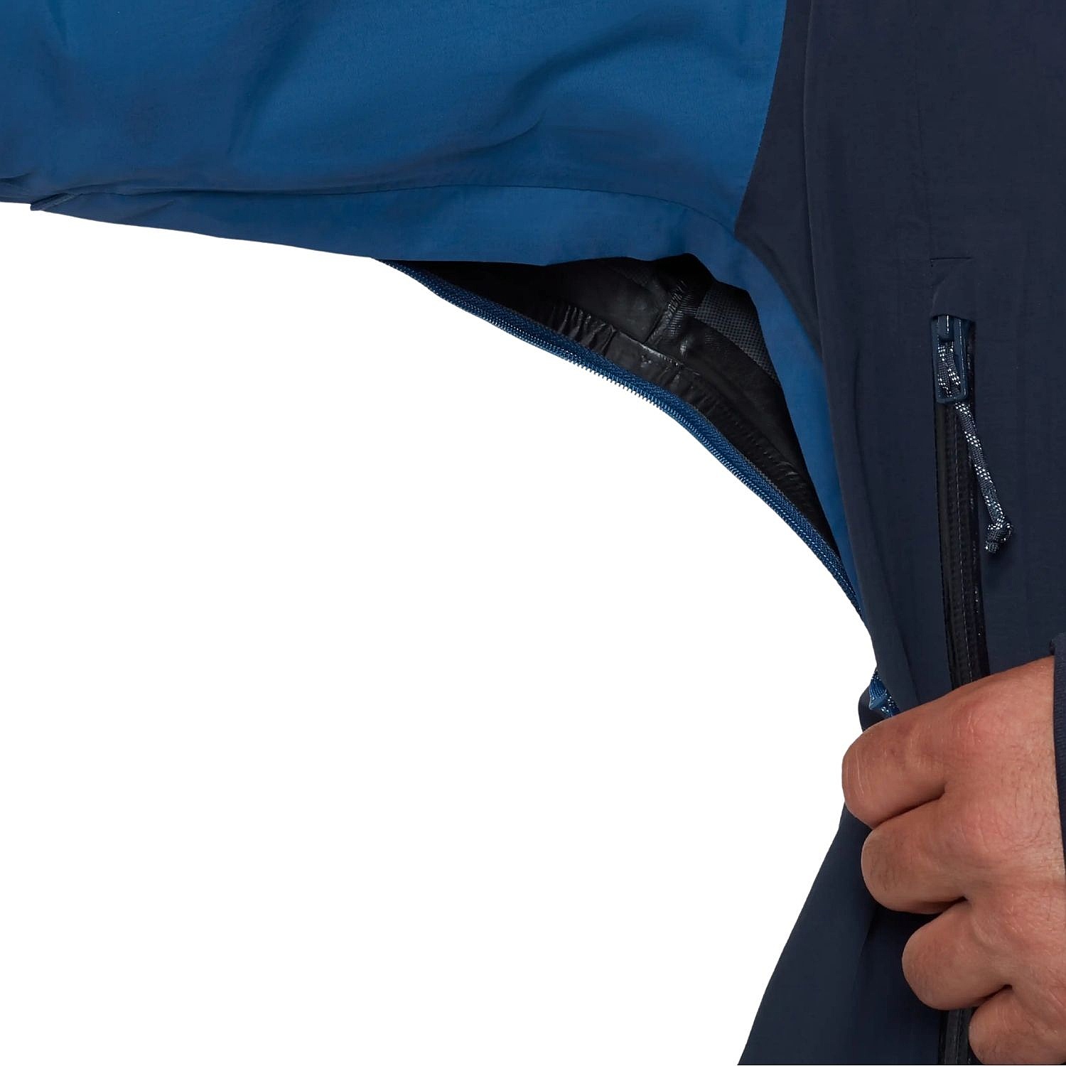 bunda Mammut Crag HS Hooded - Tschiel/Marine - men´s